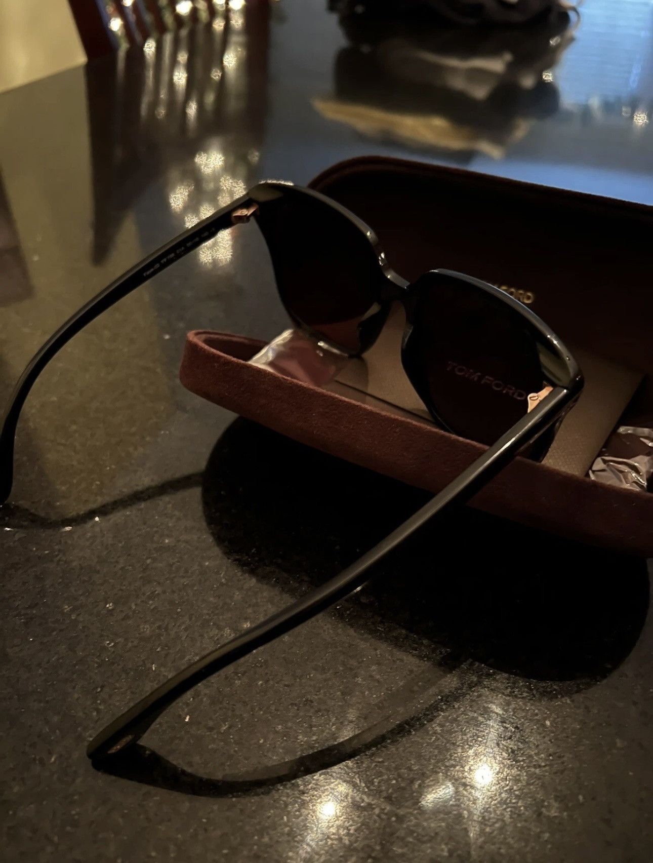 Tom Ford Tom Ford ‘Faye’ Sunglasses Size ONE SIZE - 4 Thumbnail
