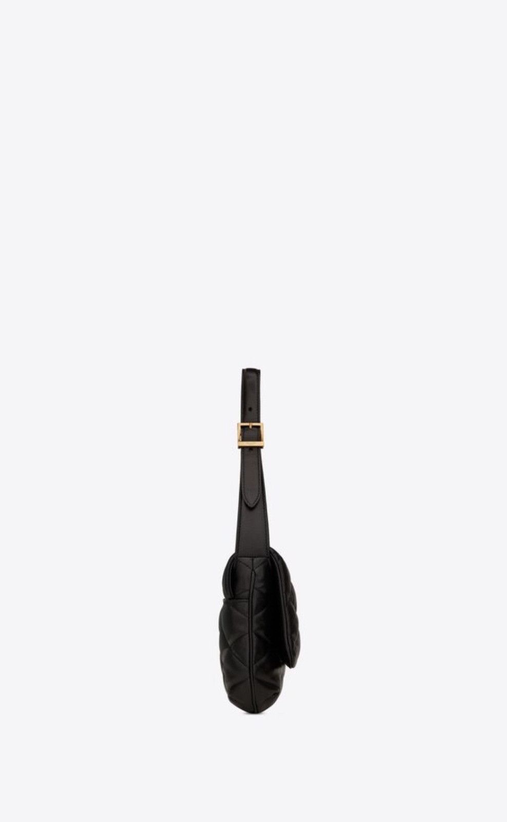 Saint Laurent Paris o1b1hav110824 Size: OS/ Hobo Quilted Bag in Black Size ONE SIZE - 3 Thumbnail