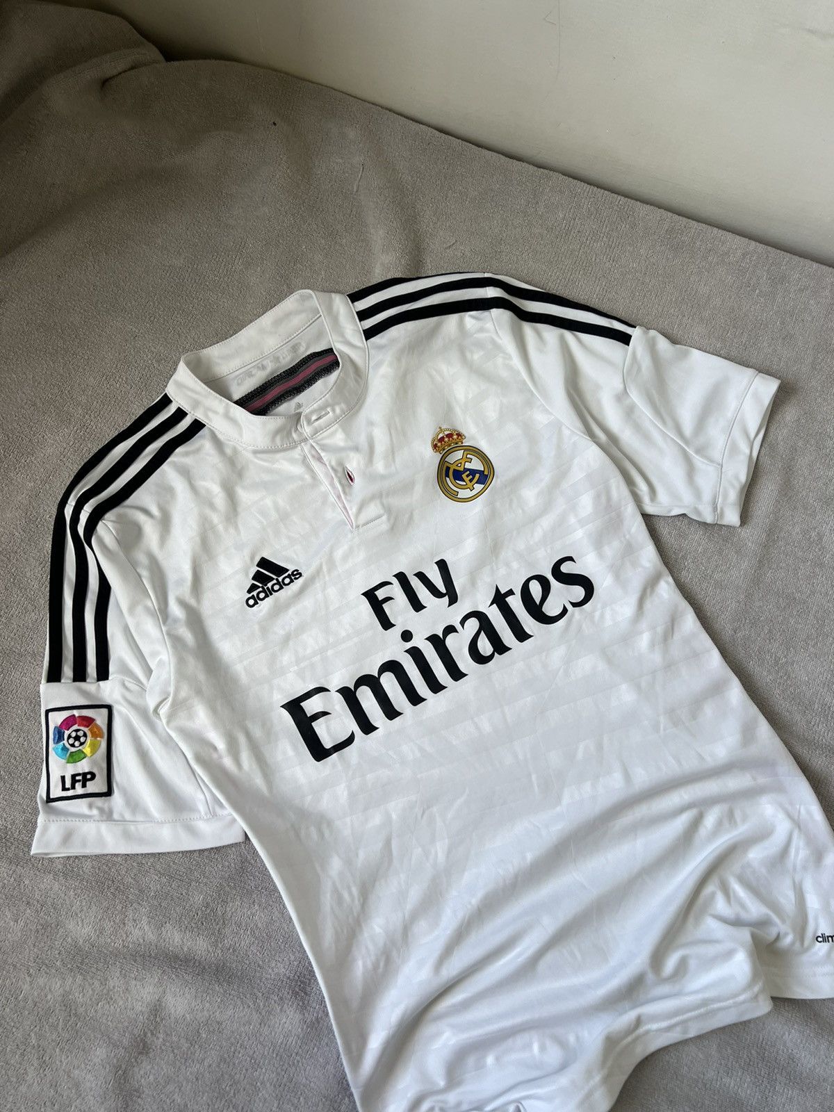 Adidas Adidas Real Madrid football soccer jersey 2014 polo shirt Size US S / EU 44-46 / 1 - 2 Thumbnail