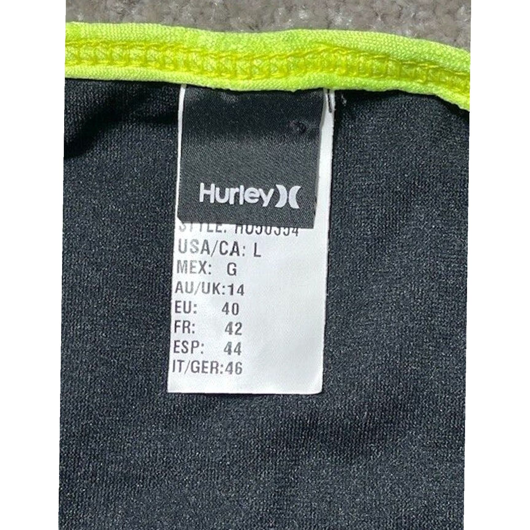 Hurley Hurley Swim Bottom L Neon Rave Spring Break Y2K Hipster Beach Womens Size 36" / US 14 / IT 50 - 6 Thumbnail