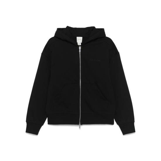 Calvin Klein CALVIN KLEIN Women Hoodies LV044C211G BLACK Size L / US 10 / IT 46 - 1 Thumbnail