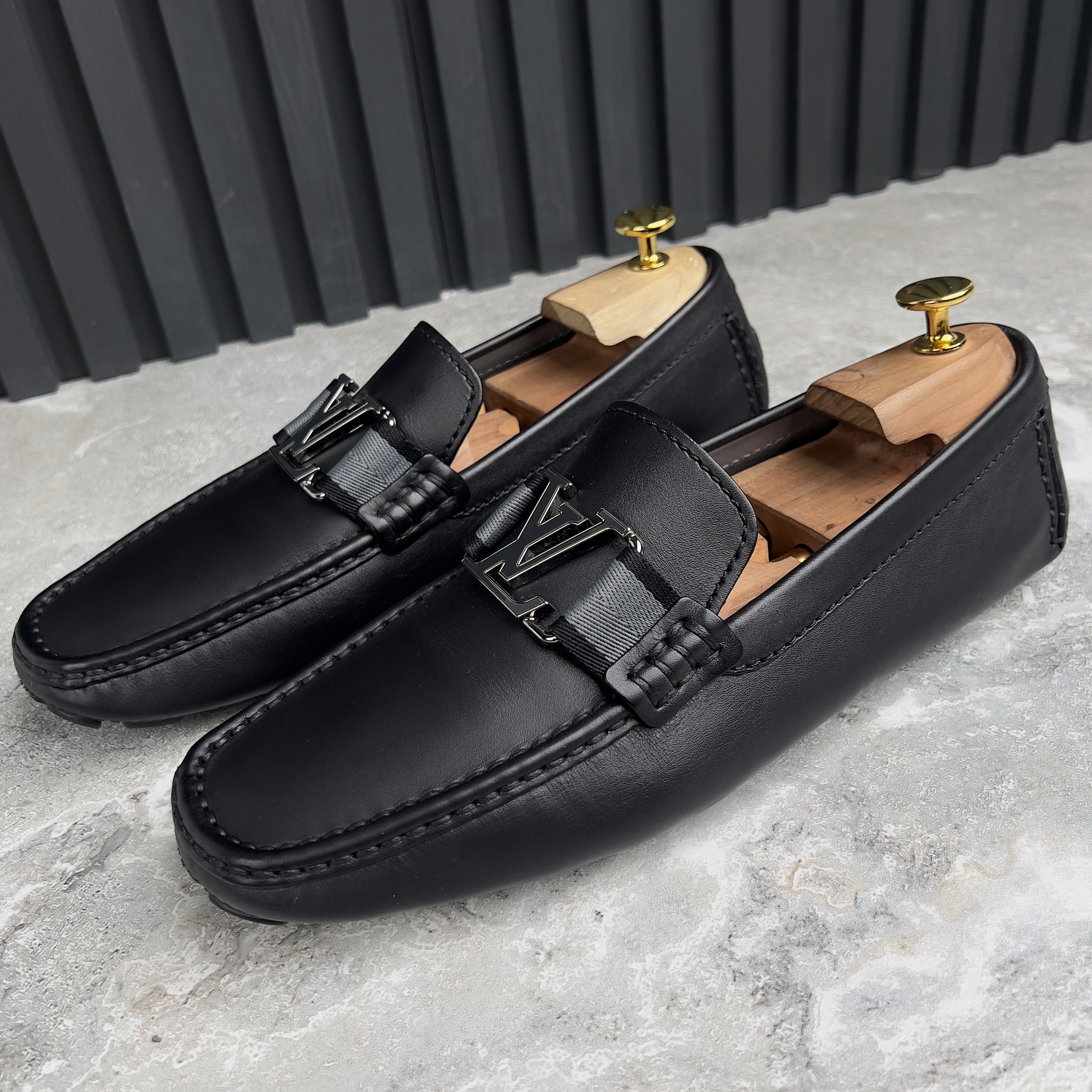 Louis Vuitton Monte Carlo Driving Moccasins Leather