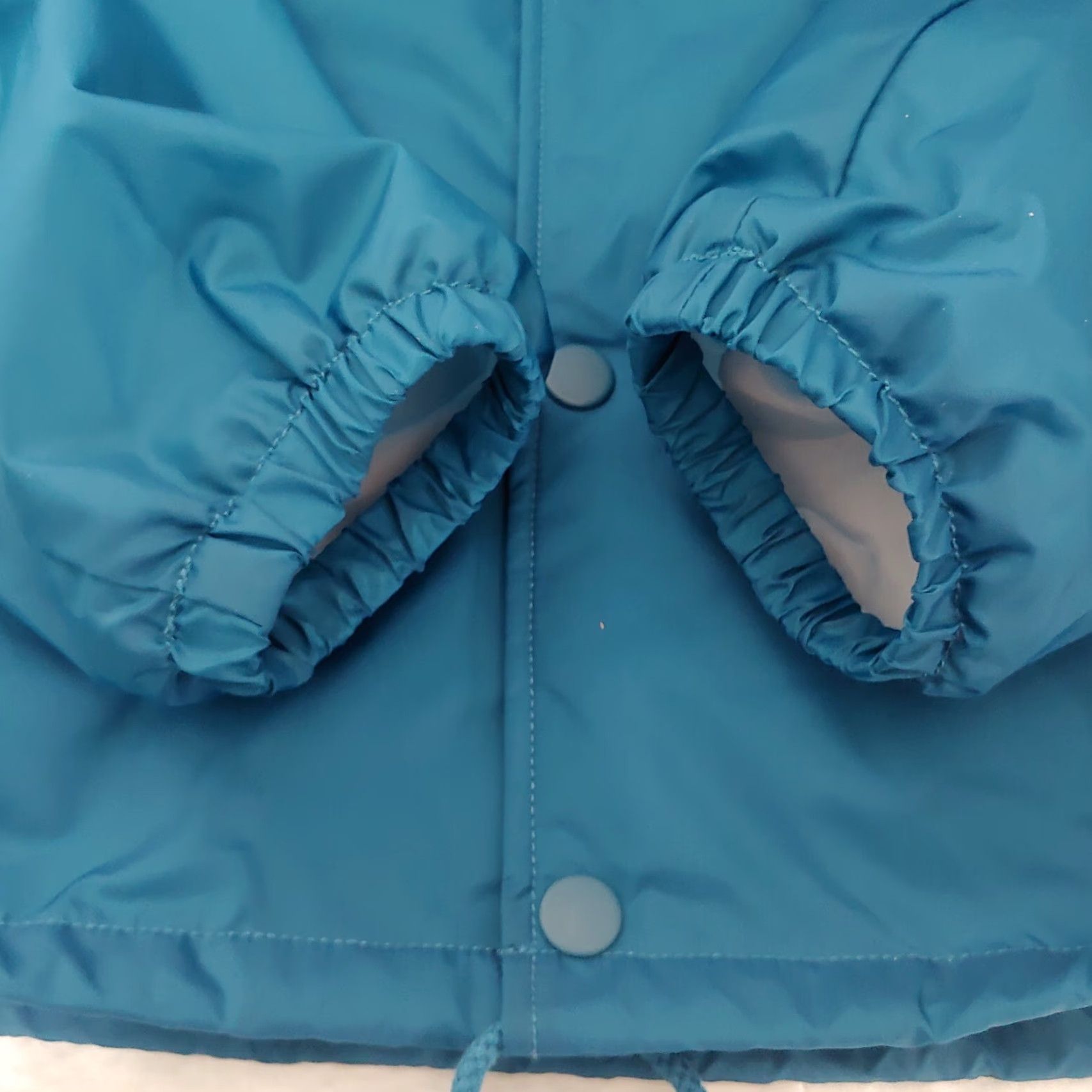 Vans VANS Jacket Medium Unisex Adults M Windbreaker Teal Green Nylon Snap Pocket Retro Skater Casual Size US M / EU 48-50 / 2 - 7 Thumbnail