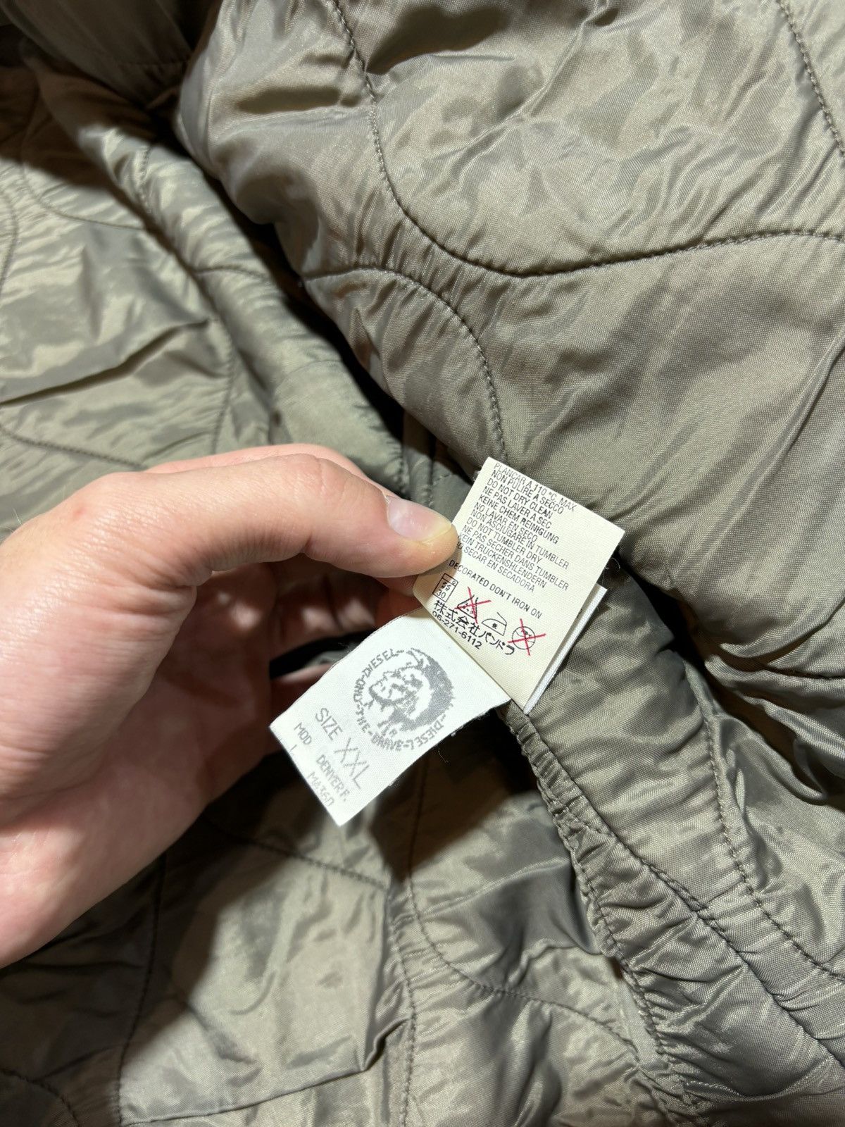 Diesel × Vintage Diesel Vintage 90s Faded Bomber Jacket Men’s Size XL Size US XXL / EU 58 / 5 - 17 Thumbnail