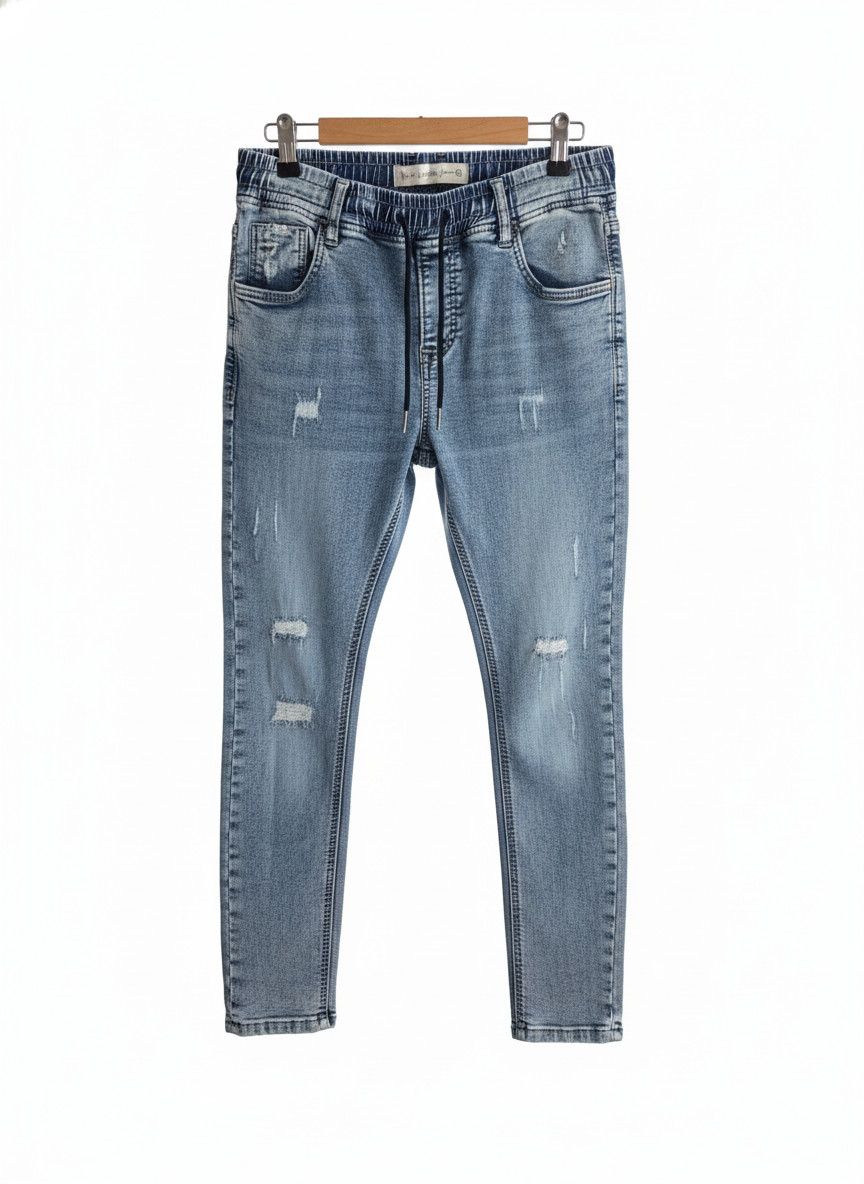 Other New London Jeans Light Blue Acid Wash Denim Slim Fit Jeans XS Size US 26 / EU 42 - 1 Thumbnail