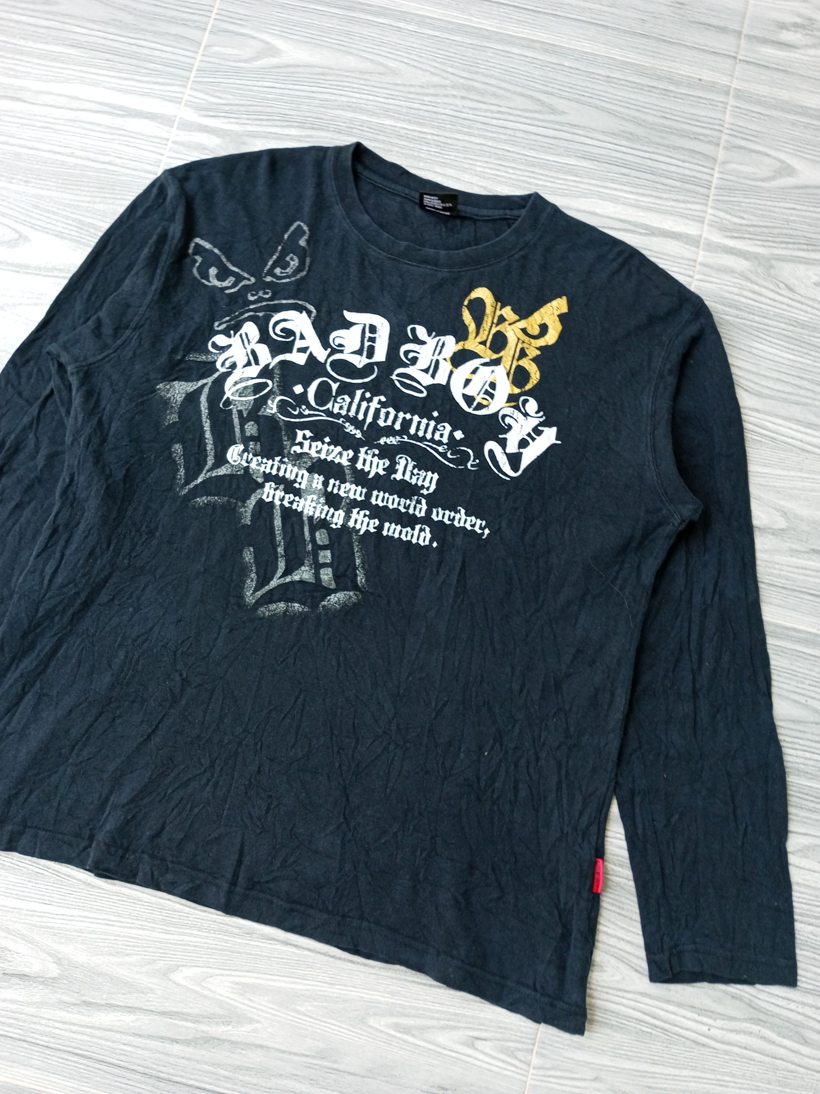 Japanese Brand Y2K BAD BOY POEM IFSIXWASNINE LGB STYLE Size US XL / EU 56 / 4 - 2 Thumbnail