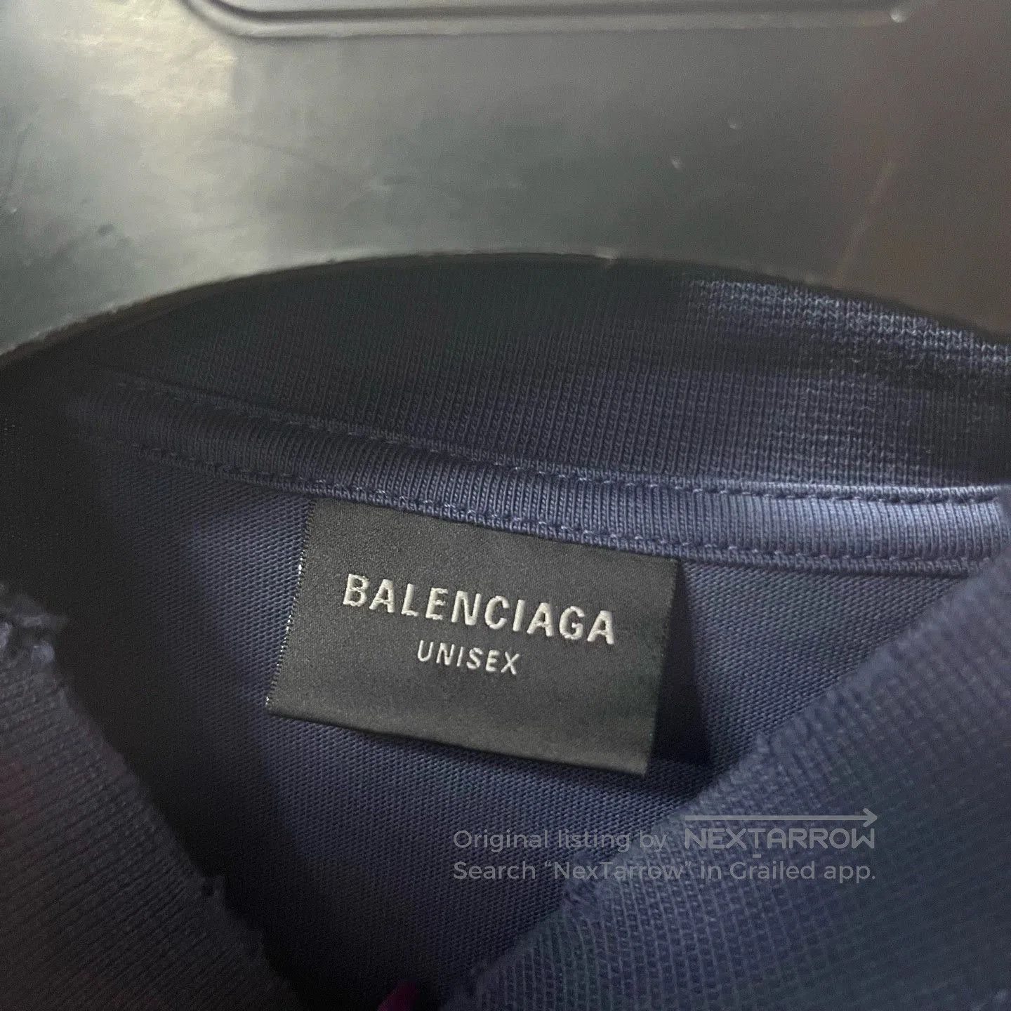 Balenciaga balenciaga blue letter print t-shirt. Size US S / EU 44-46 / 1 - 2 Thumbnail