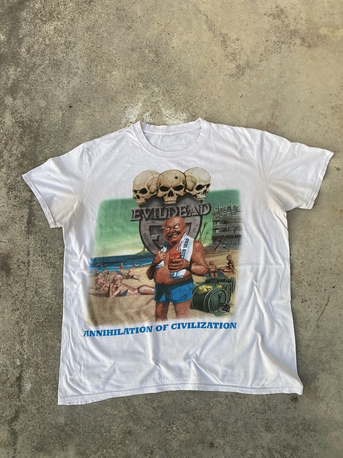 Band Tees Vintage The Evil Dead Thrash Metal Band Tees Size US L / EU 52-54 / 3 - 1 Thumbnail
