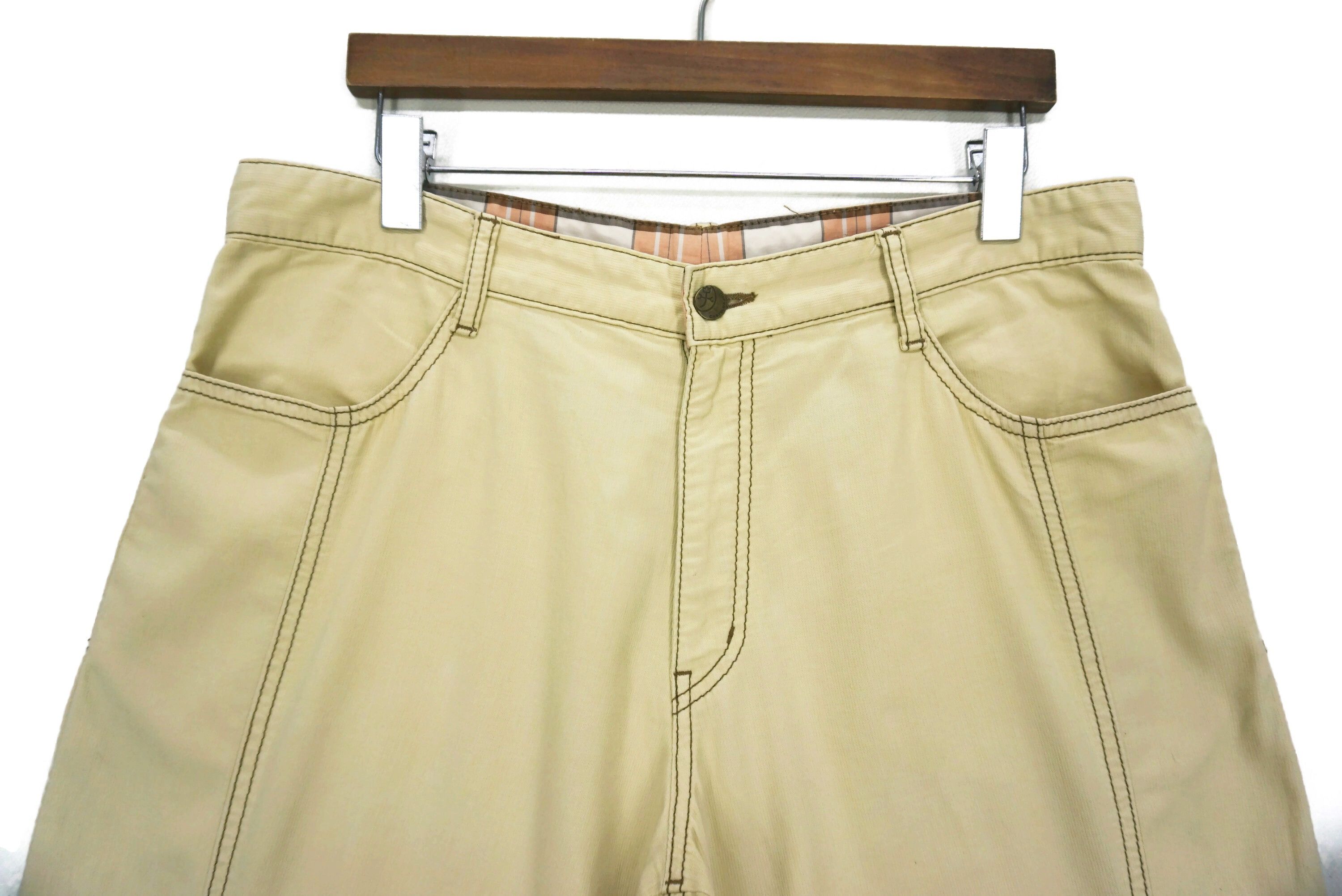 Jean Charles De Castelbajac Castelbajac Pants Size 90 fit W34xL29.5 Patchwork Ankle Golf Size US 34 / EU 50 - 3 Thumbnail