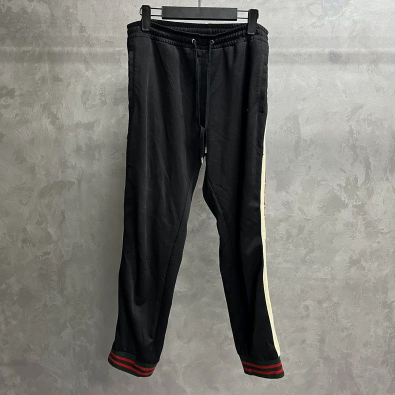 Gucci Gucci Size L The latest black color-blocking double-bar cas Size US 34 / EU 50 - 1 Thumbnail