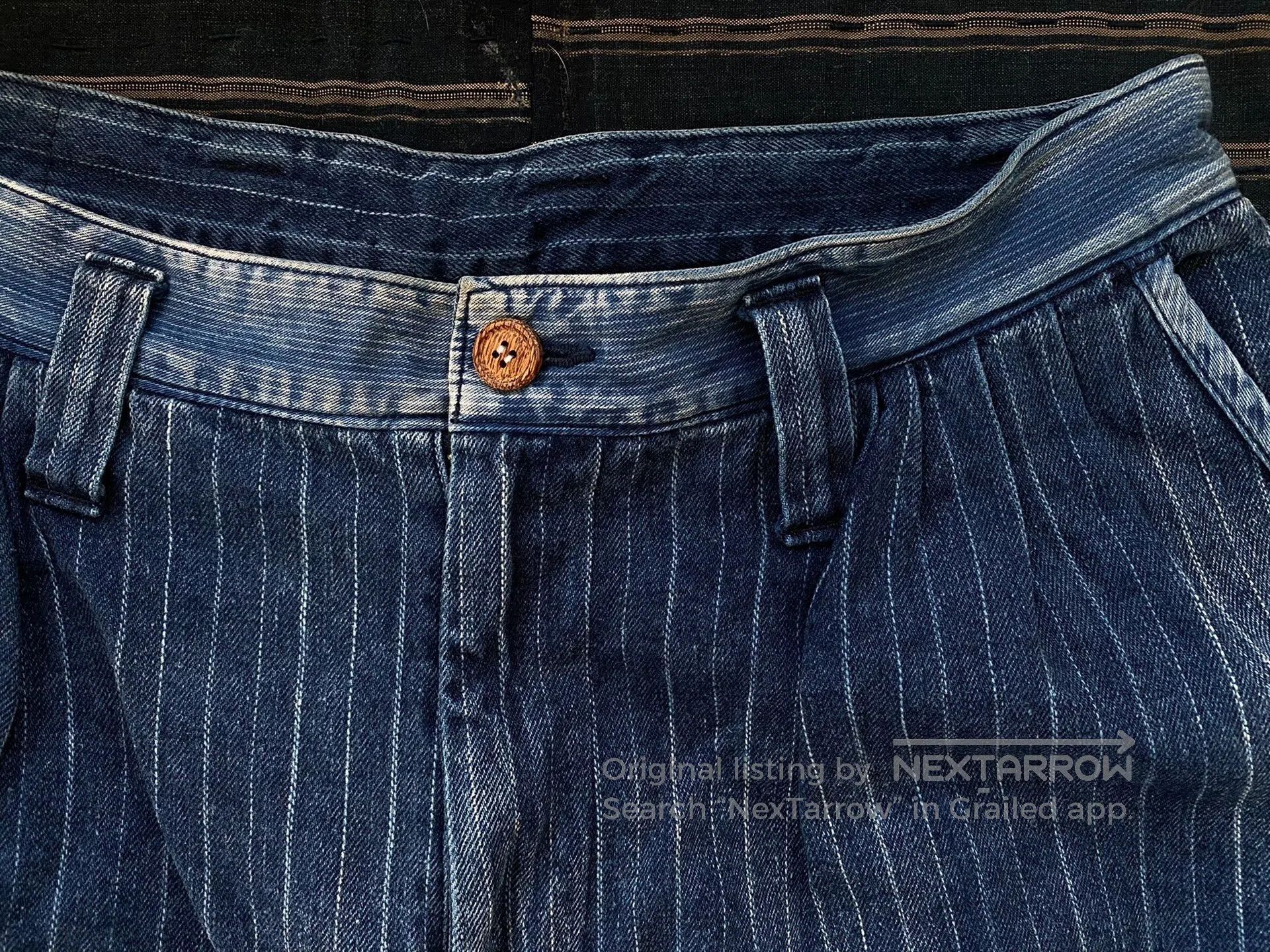 Porter Classic porter classic hawaiian denim pants. Size US 34 / EU 50 - 2 Thumbnail