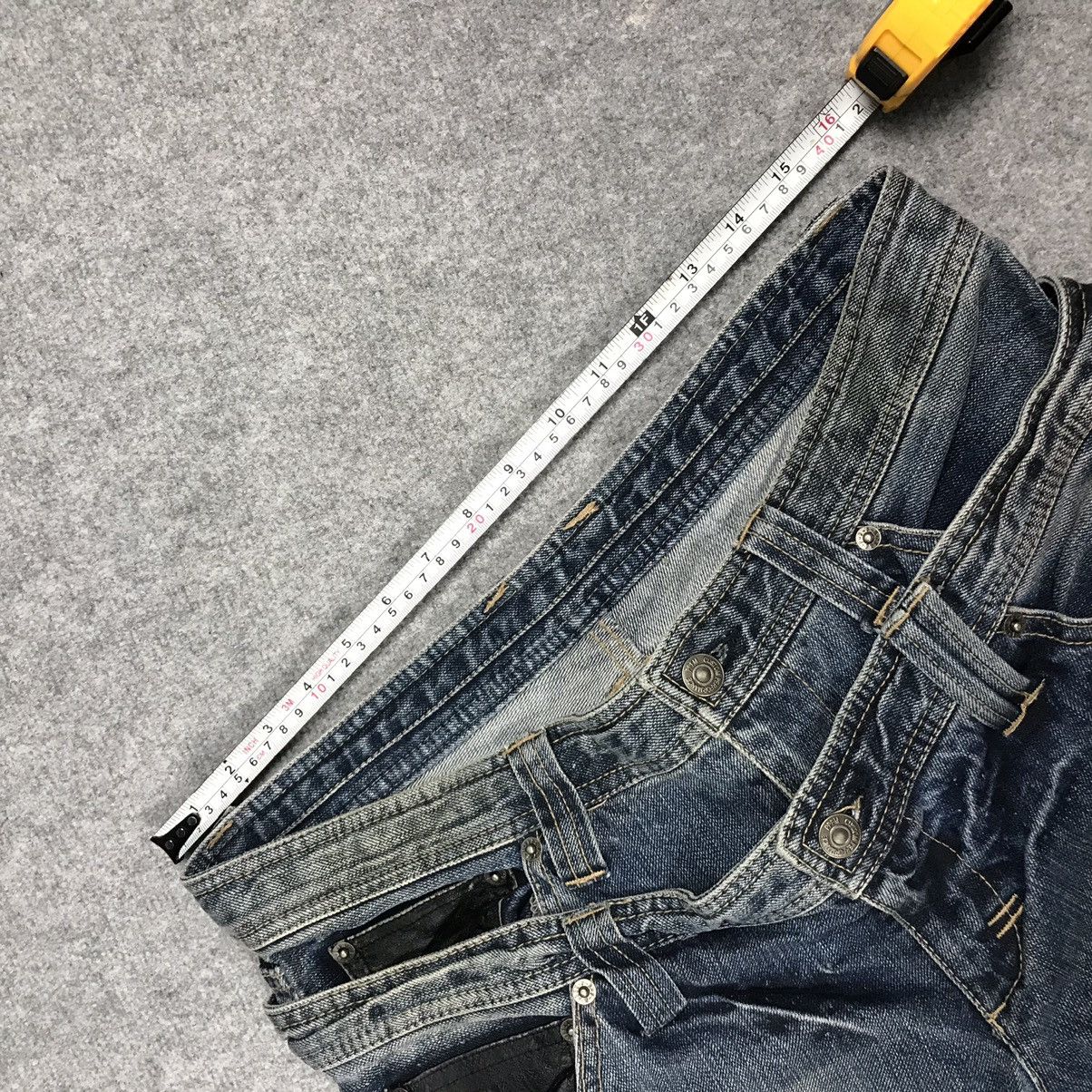 Japanese Brand × PPFM × Tornado Mart DOUBLE WAIST PPFM DISTRESSED JAPAN RARE DENIM PANTS Size US 32 / EU 48 - 19 Thumbnail