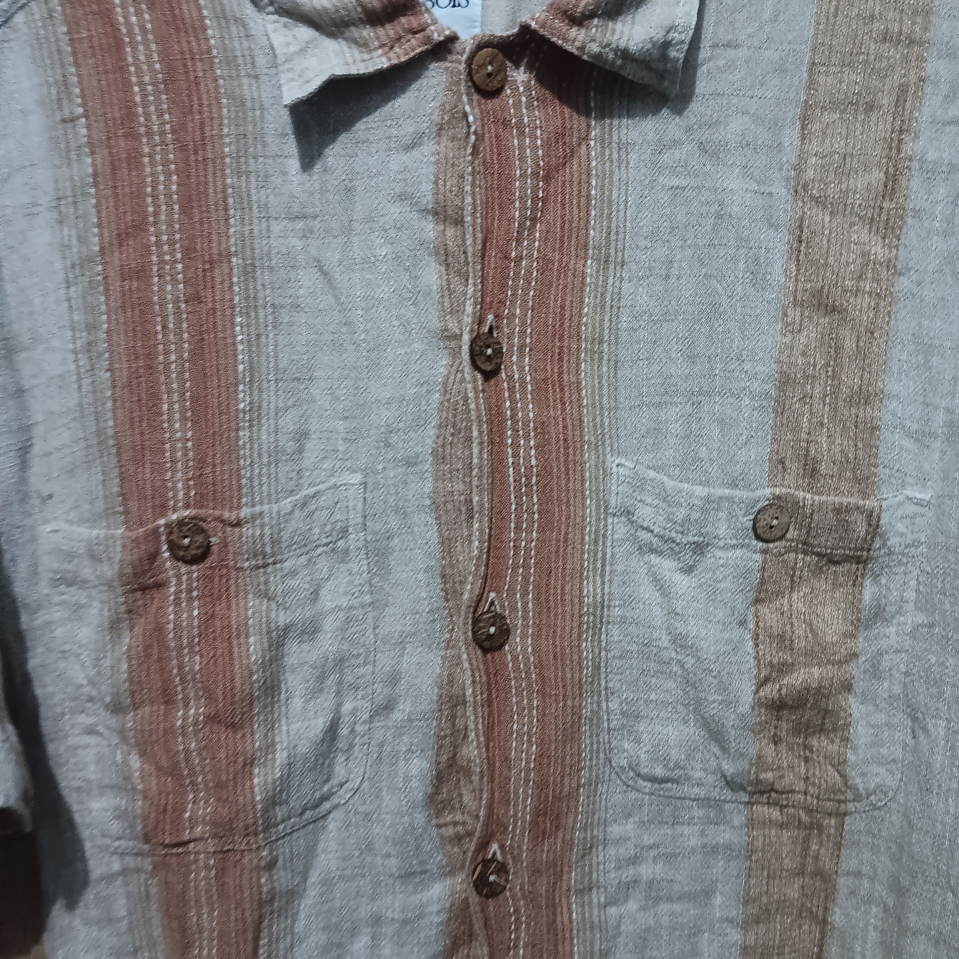 Designer × Japanese Brand Lesvis a bois shirt buttn up Size US XL / EU 56 / 4 - 2 Thumbnail