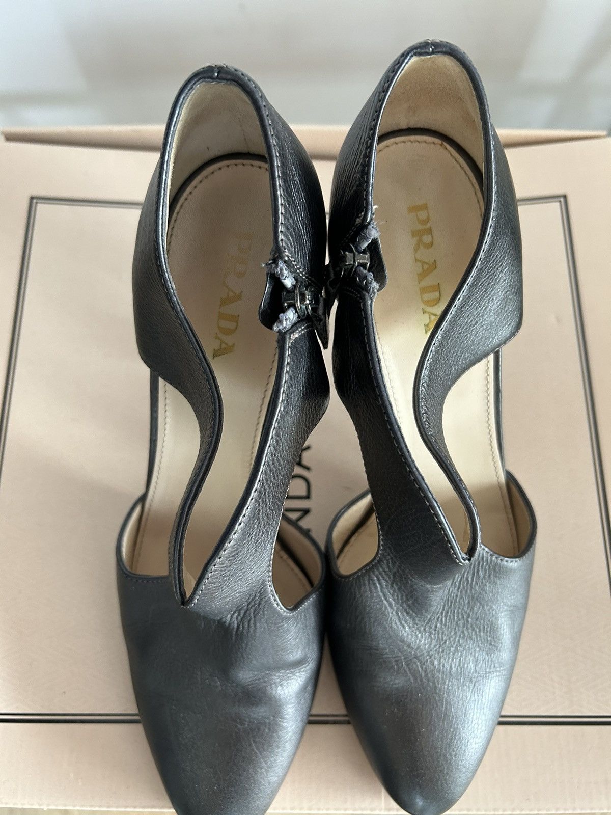 Prada Prada shoes heels 39 USA 7,5 Size US 8 / IT 38 - 2 Thumbnail