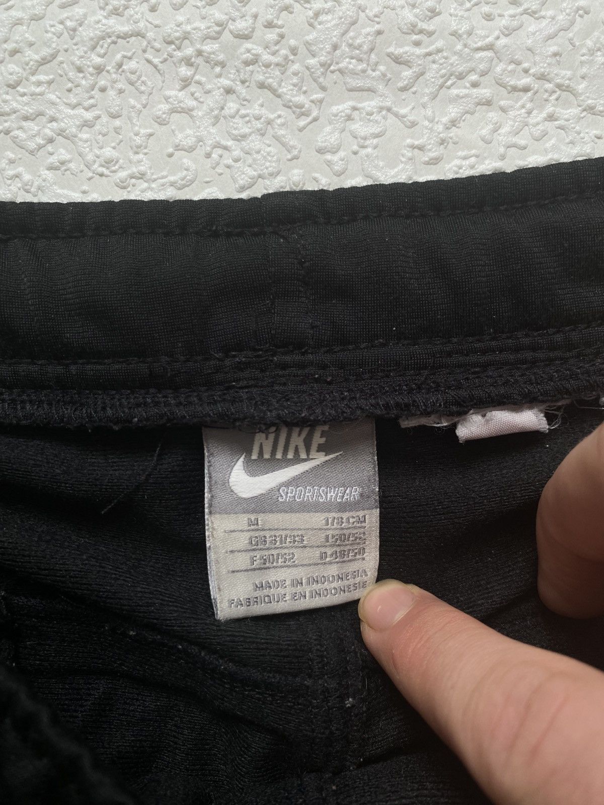 Nike Vintage nike pants black white logo Y2K for Crazy Size US 32 / EU 48 - 6 Thumbnail