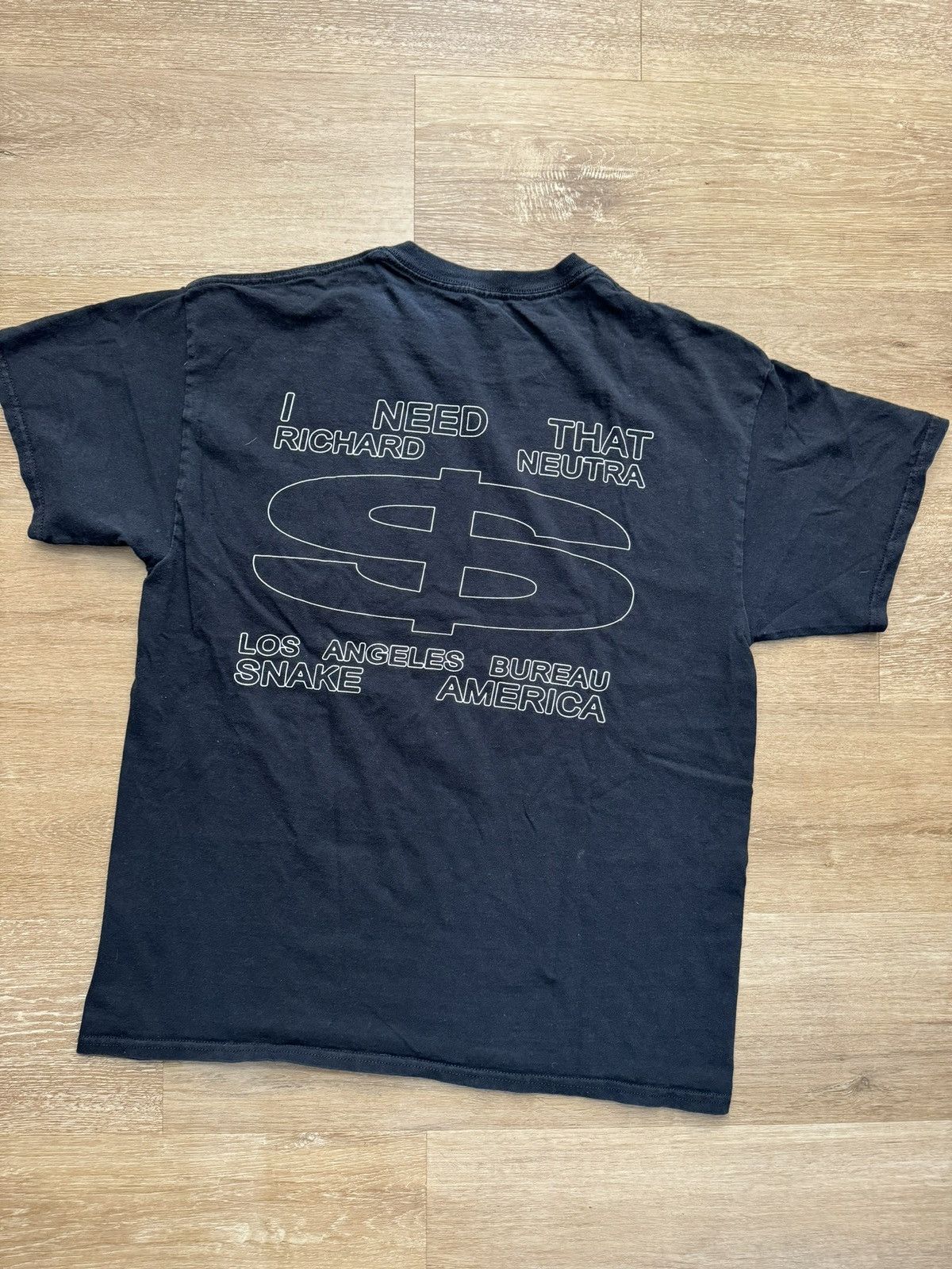 Los Angeles Apparel ‘I Need That Richard Neutra Money’ Vintage Pocket Tee Size US L / EU 52-54 / 3 - 11 Thumbnail