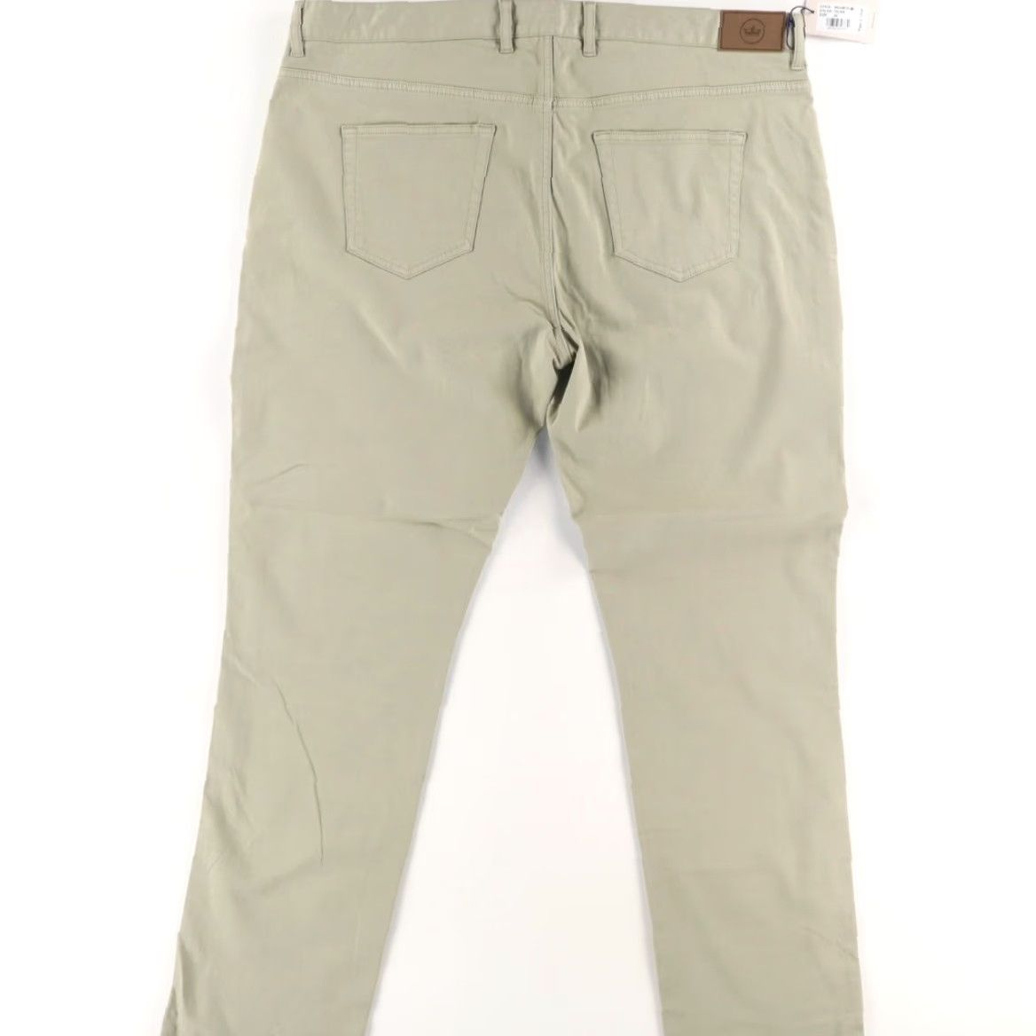 Peter Millar Peter Millar Stretch Ultimate Sateen 5 Pocket Pants Tea Leaf Mens 40 Chino Slim Size US 40 / EU 56 - 4 Thumbnail