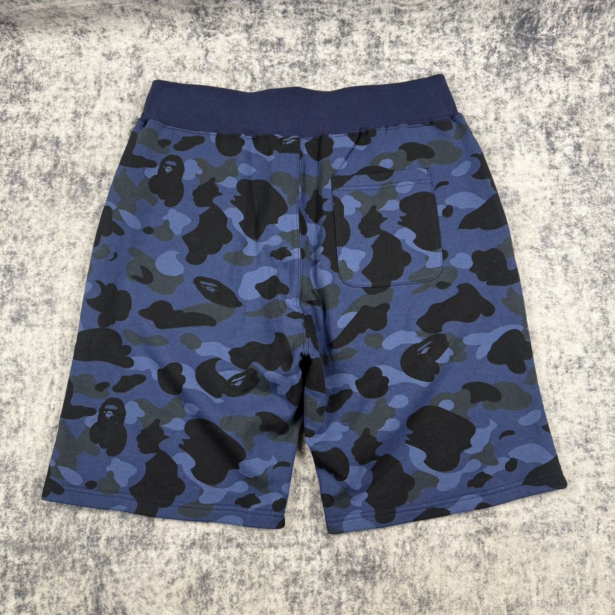 Bape Bape Color Camo Shark ‘Blue’ Sweat Shorts Size US 36 / EU 52 - 4 Thumbnail