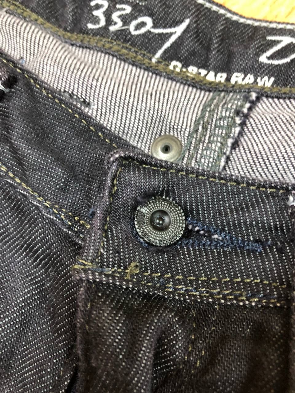 G-Star × Japanese Brand Crazy Crash Dirty Baggy Faded Jean Japan Avant Garde Style Size US 28 / EU 44 - 16 Thumbnail