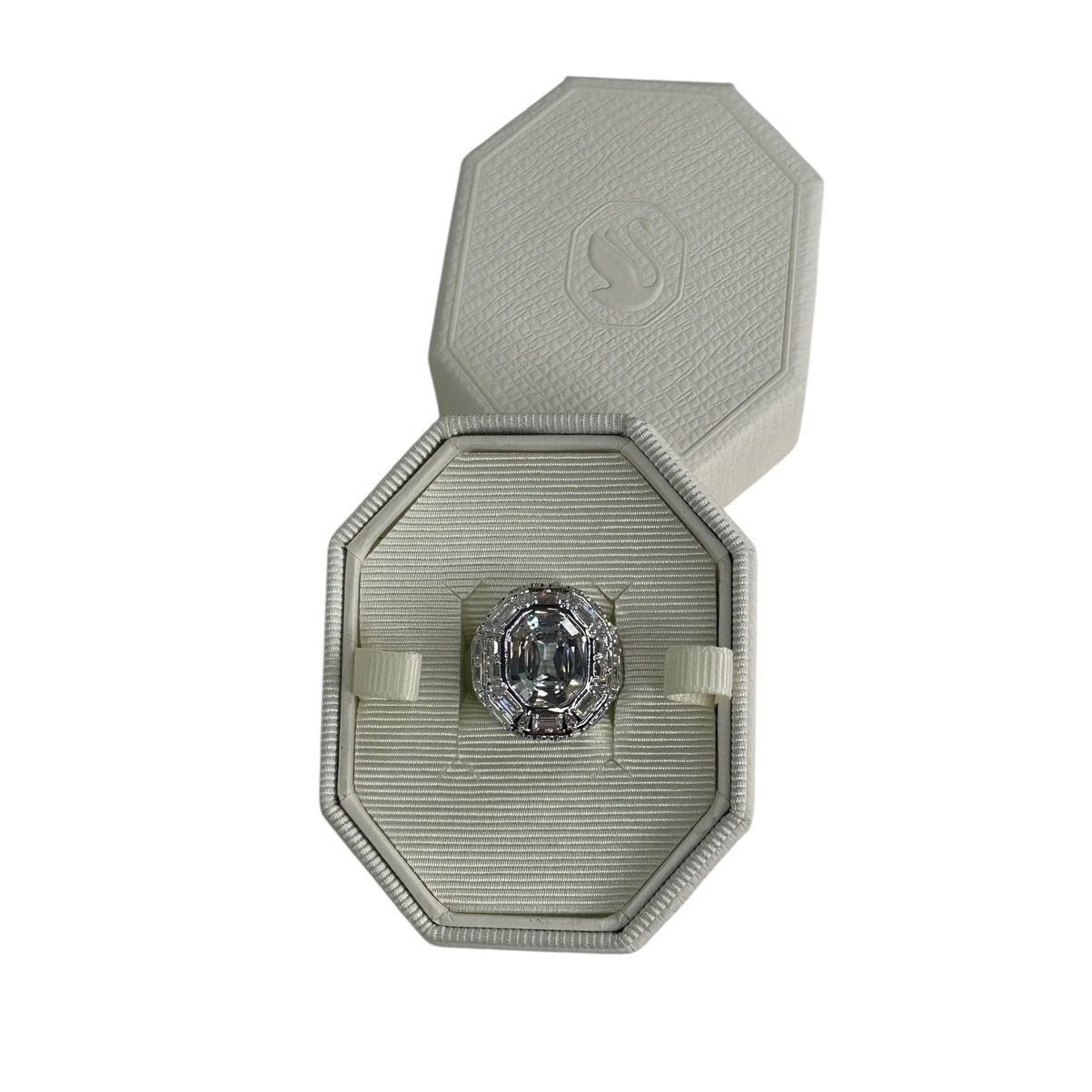 Swarovski Swarovski Mesmera cocktail ring Octagon cut 60 / 9 Size ONE SIZE - 2 Thumbnail