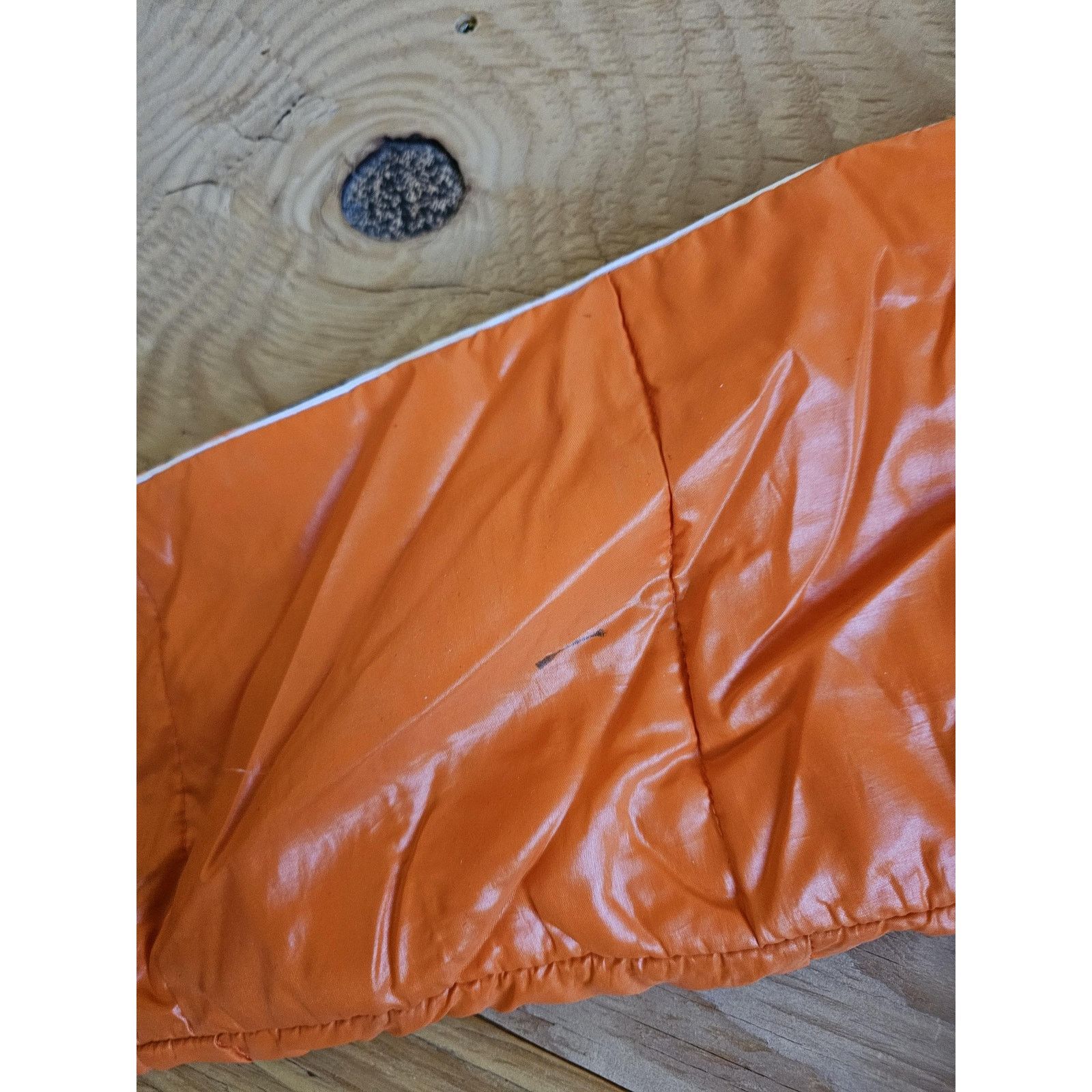 Other 1970s Electro Helmets Quilted Racing Orange Jacket Sz 2XS Size US XS / EU 42 / 0 - 10 Thumbnail
