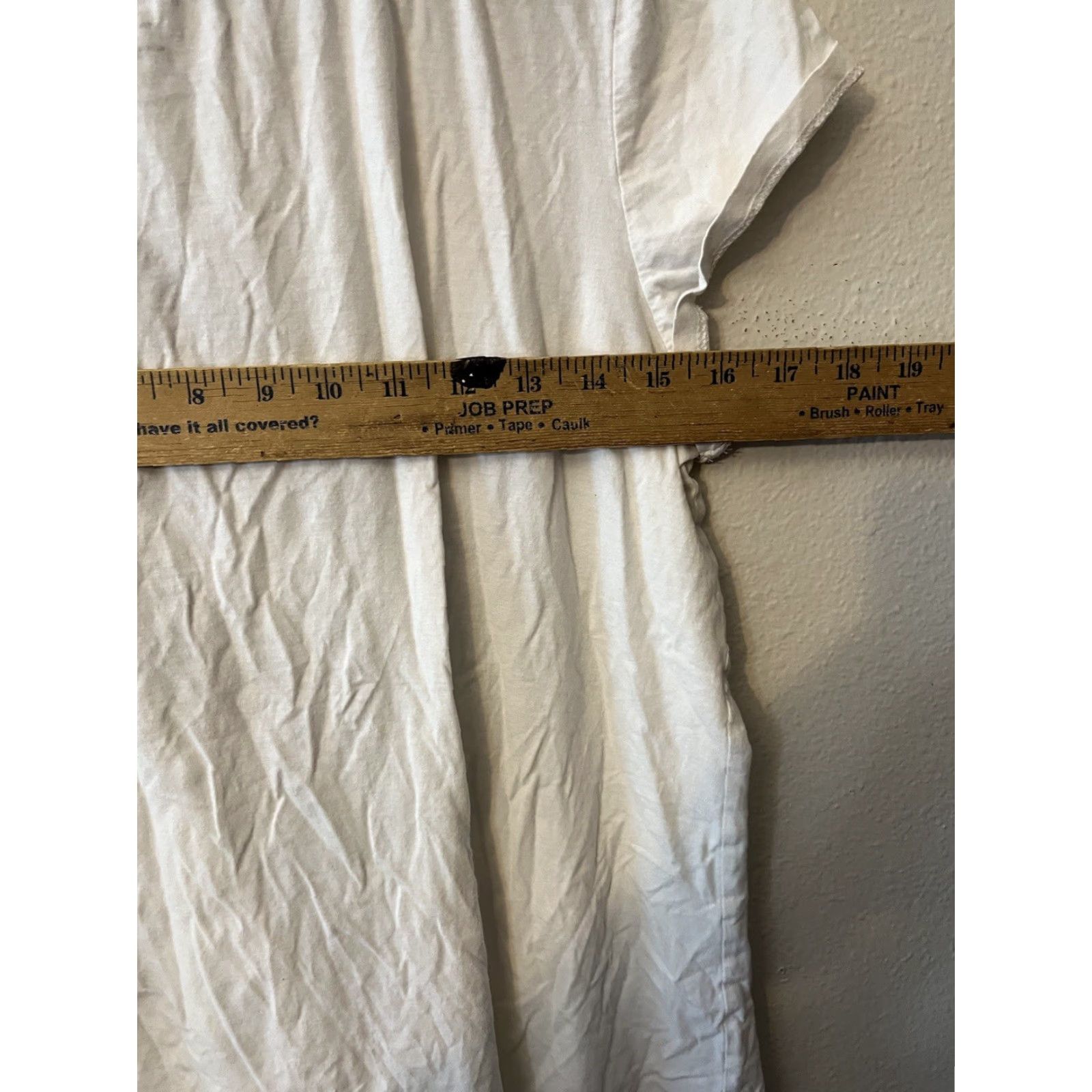 H&M VINTAGE H&M Women’s T-Shirt Short Sleeve White Graphic Top Casual Cotton Large Size L / US 10 / IT 46 - 5 Thumbnail