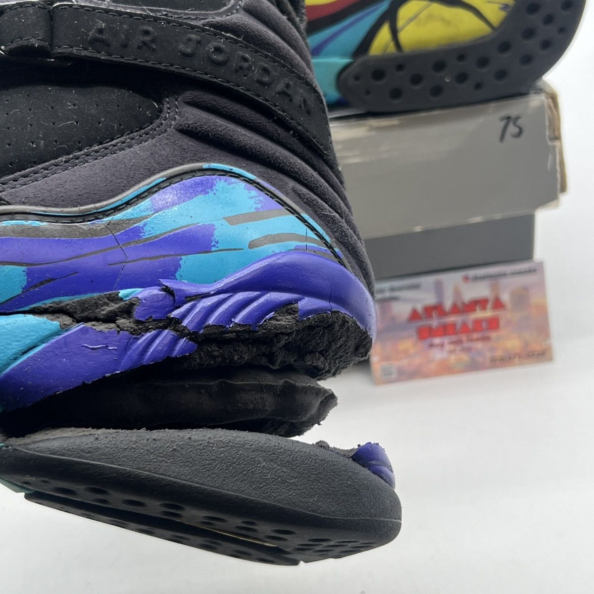 Jordan Brand Air Jordan 8 Aqua Size US 10.5 / EU 43-44 - 10 Thumbnail