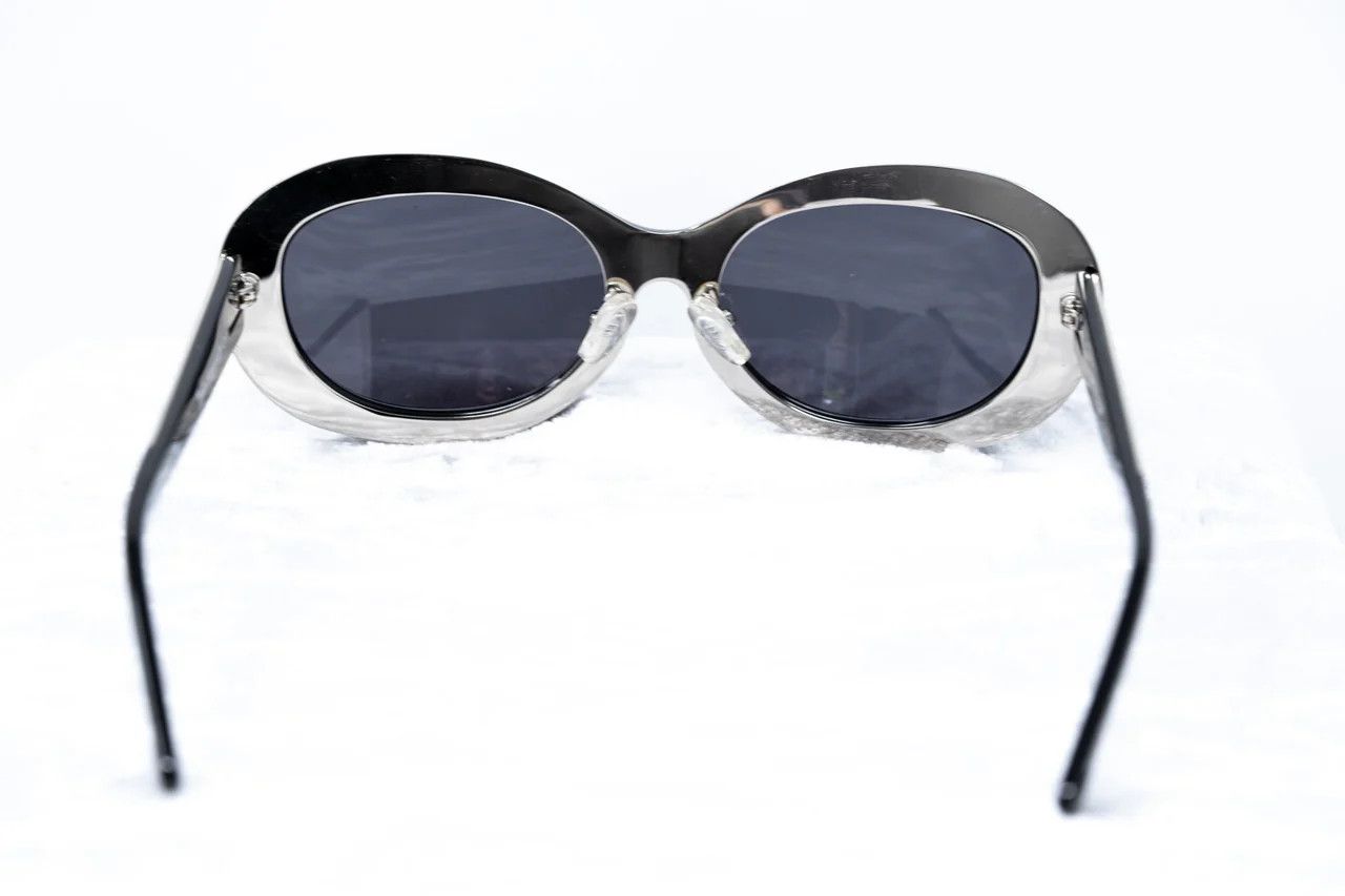 Yohji Yamamoto Yohji Yamamoto Sunglasses Cat Eye Black and Grey Size ONE SIZE - 5 Thumbnail