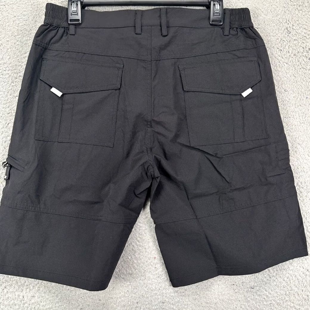 Vintage Outdoor Sports Cargo Hiking Shorts Mens 30 Black Nylon Blend Performance NEW Size US 30 / EU 46 - 3 Thumbnail