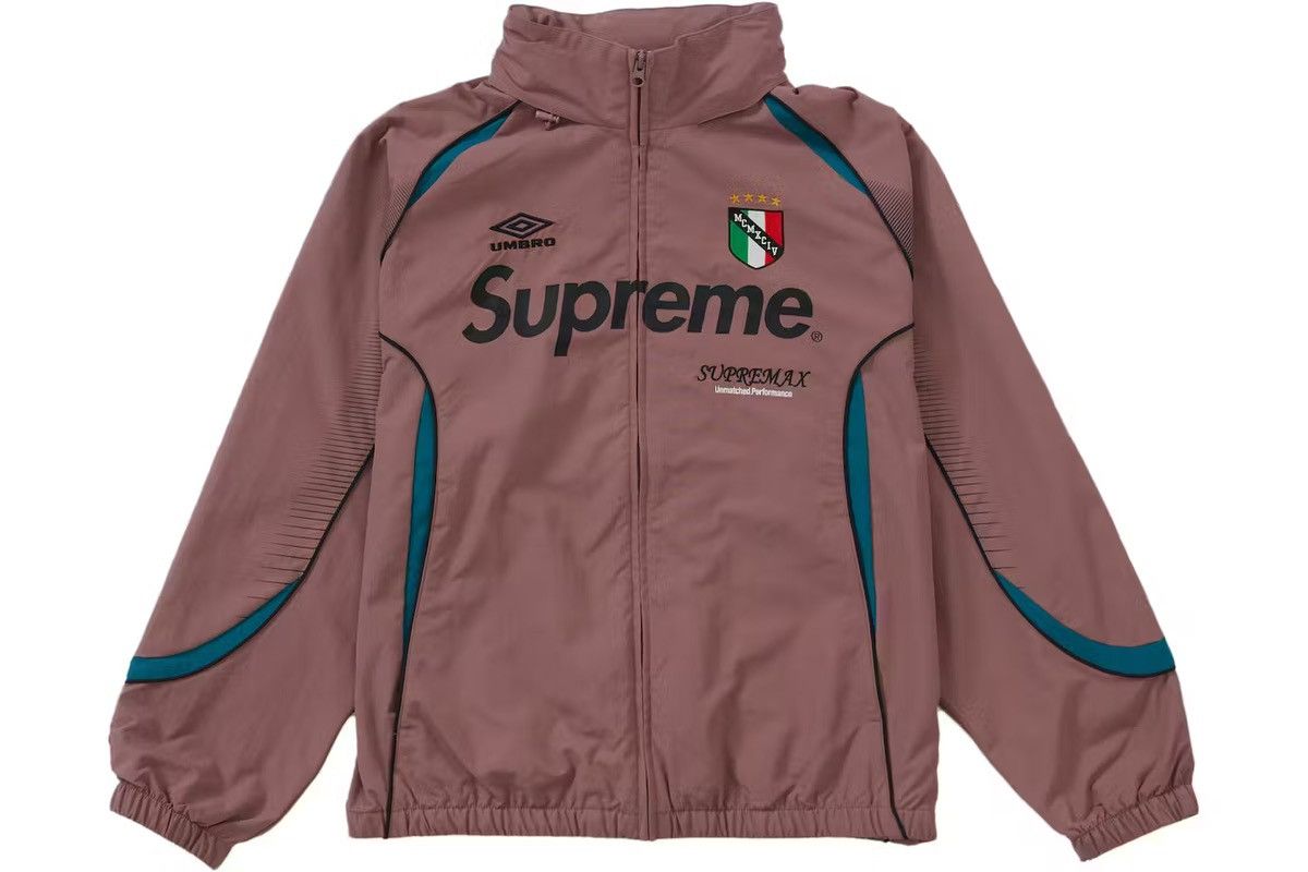 image of Supreme Umbro Track Jacket Plum, Men's (Size Medium)