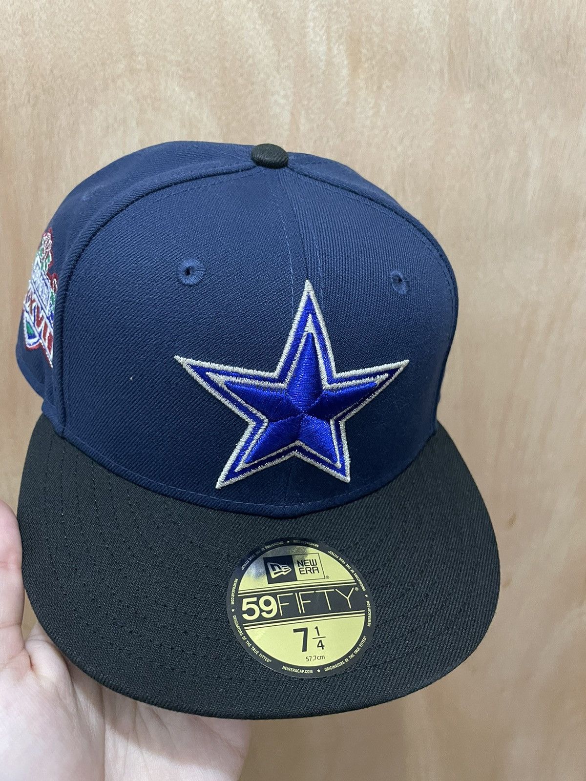 NFL × New Era Hat club Dallas cowboys logo Super Bowl patch 7 1/4 Size ONE SIZE - 2 Thumbnail