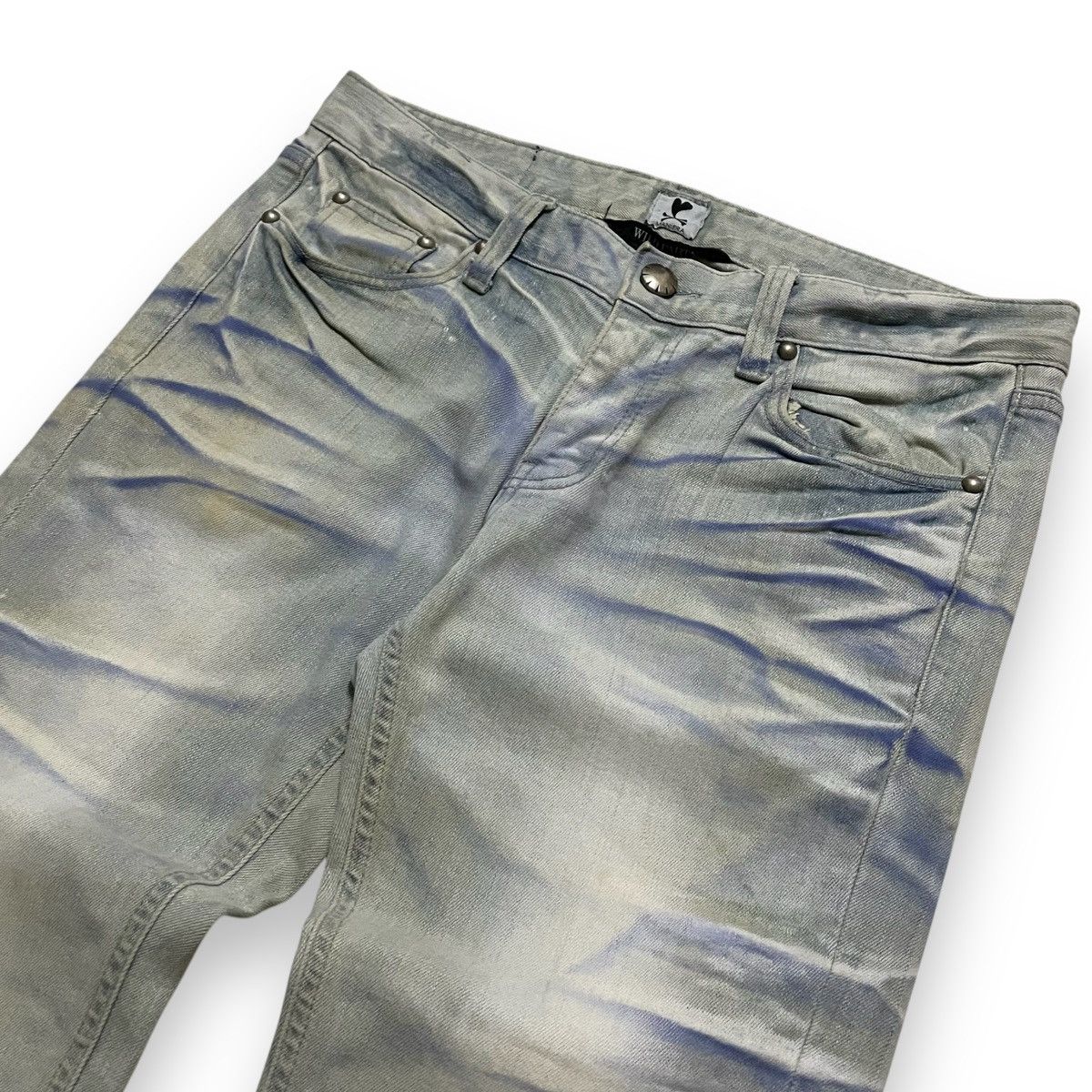 Japanese Brand ORIGINAL VINTAGE WILD PARTY DESIGNER (34×43) Size US 34 / EU 50 - 3 Thumbnail