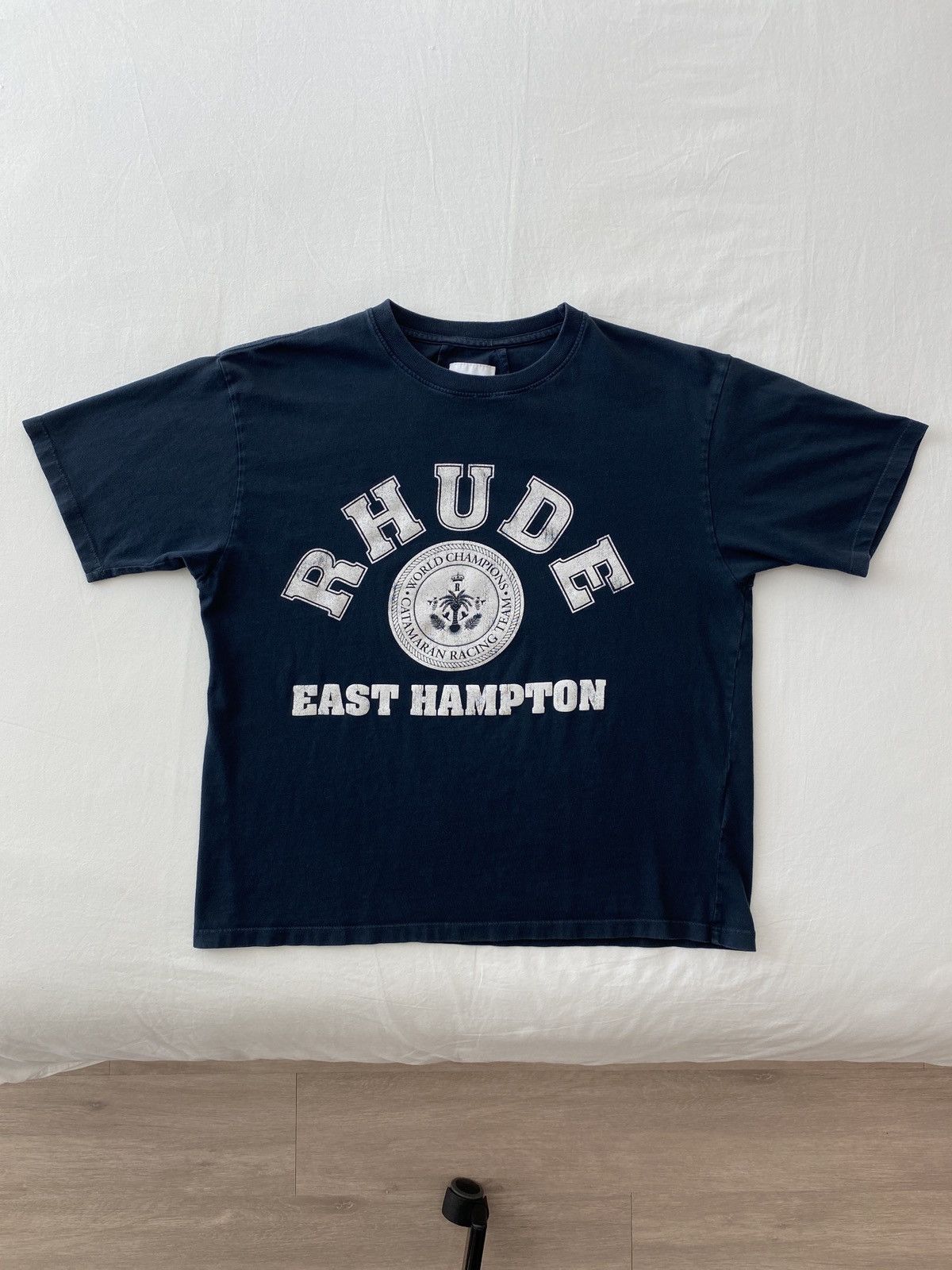 Rhude Rhude East Hampton Catamaran Tee Size US S / EU 44-46 / 1 - 1 Thumbnail