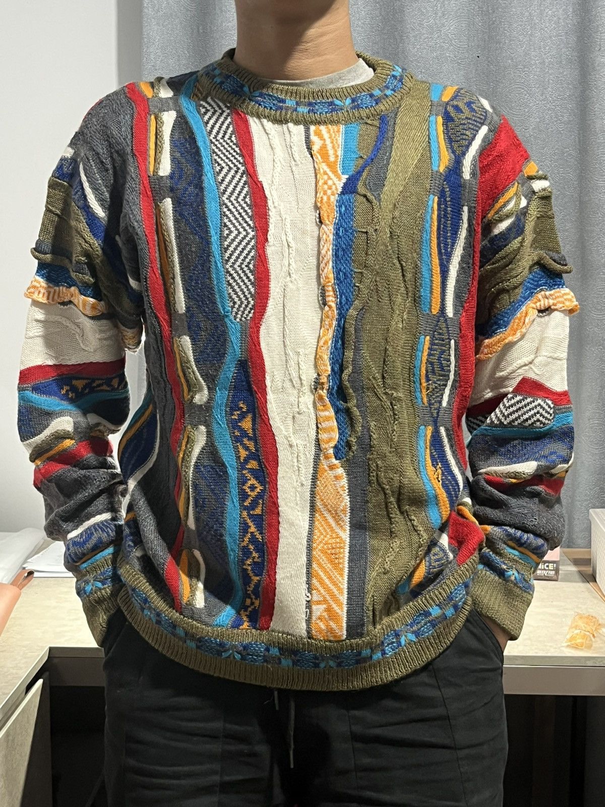 Coogi rare, like a Coogi wool by the fox polo club sweater Size US L / EU 52-54 / 3 - 1 Thumbnail