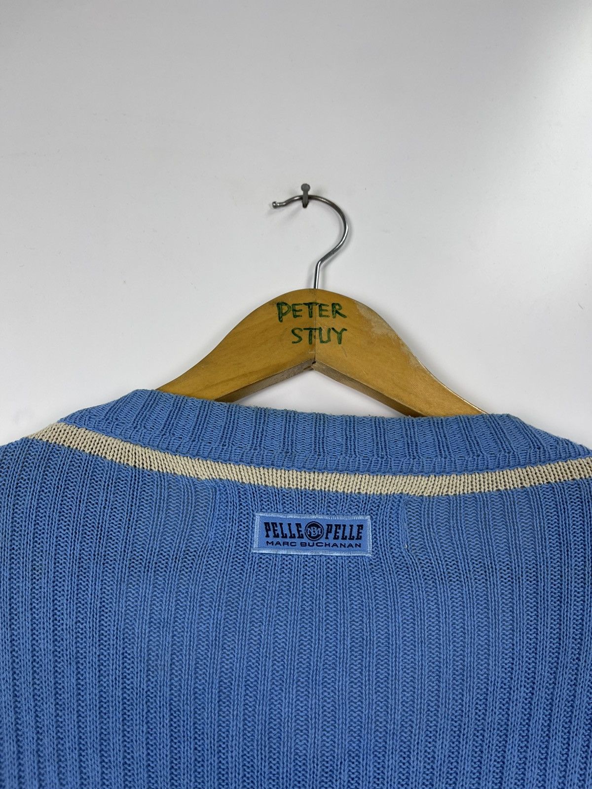 Marc Buchanan × Pelle Pelle × Vintage Pelle Pelle Marc Buchanan knit Sweater Size US XXL / EU 58 / 5 - 12 Thumbnail