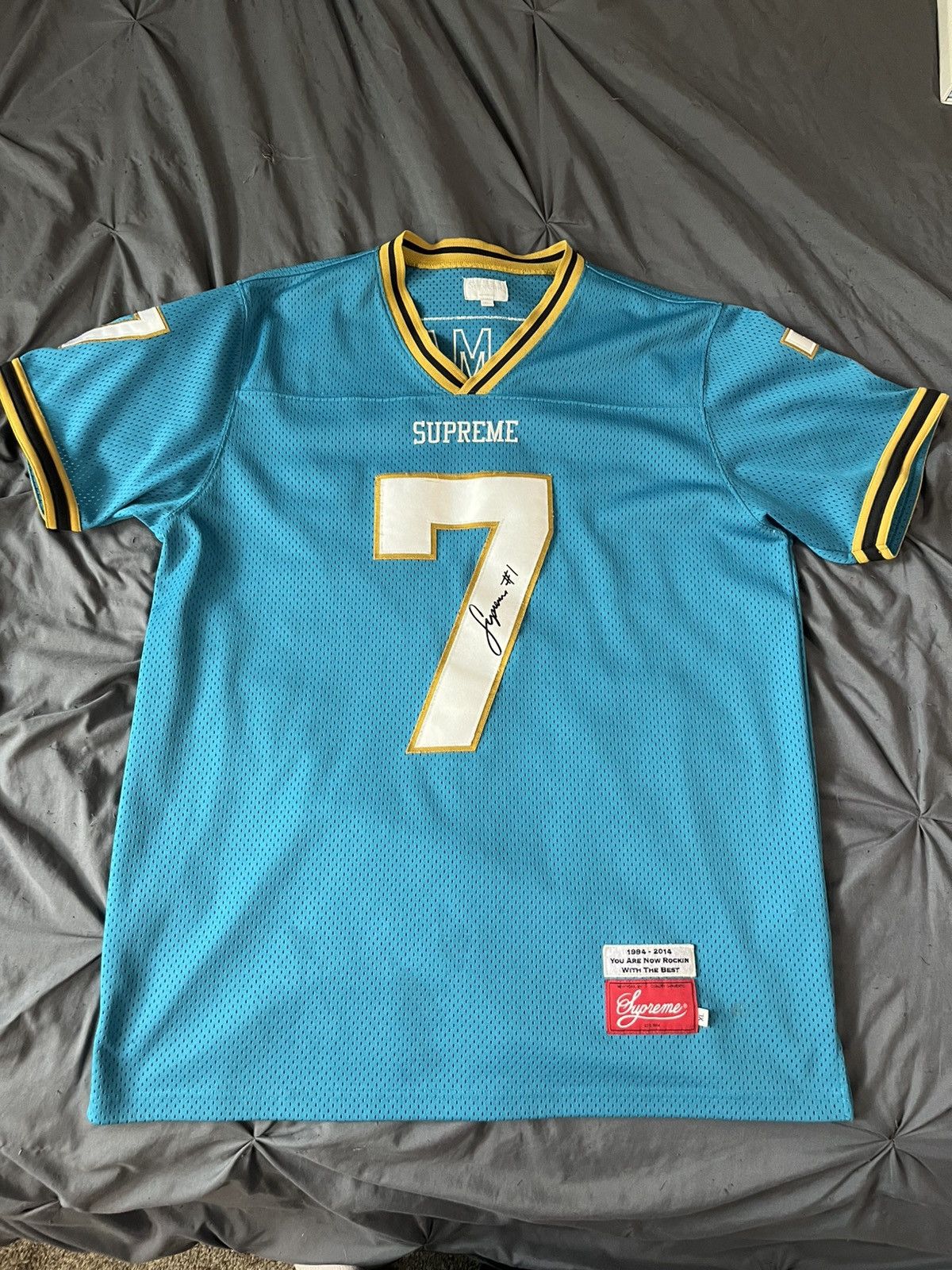 Supreme Hail Mary Jersey | Grailed