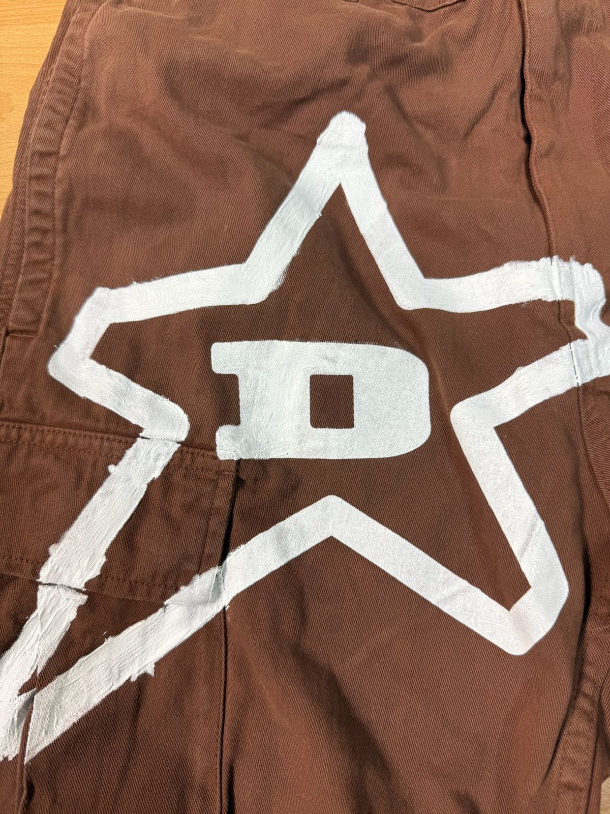 Rap Tees × Vintage Demo World Cargo Pants Brown 34 Size US 34 / EU 50 - 4 Thumbnail