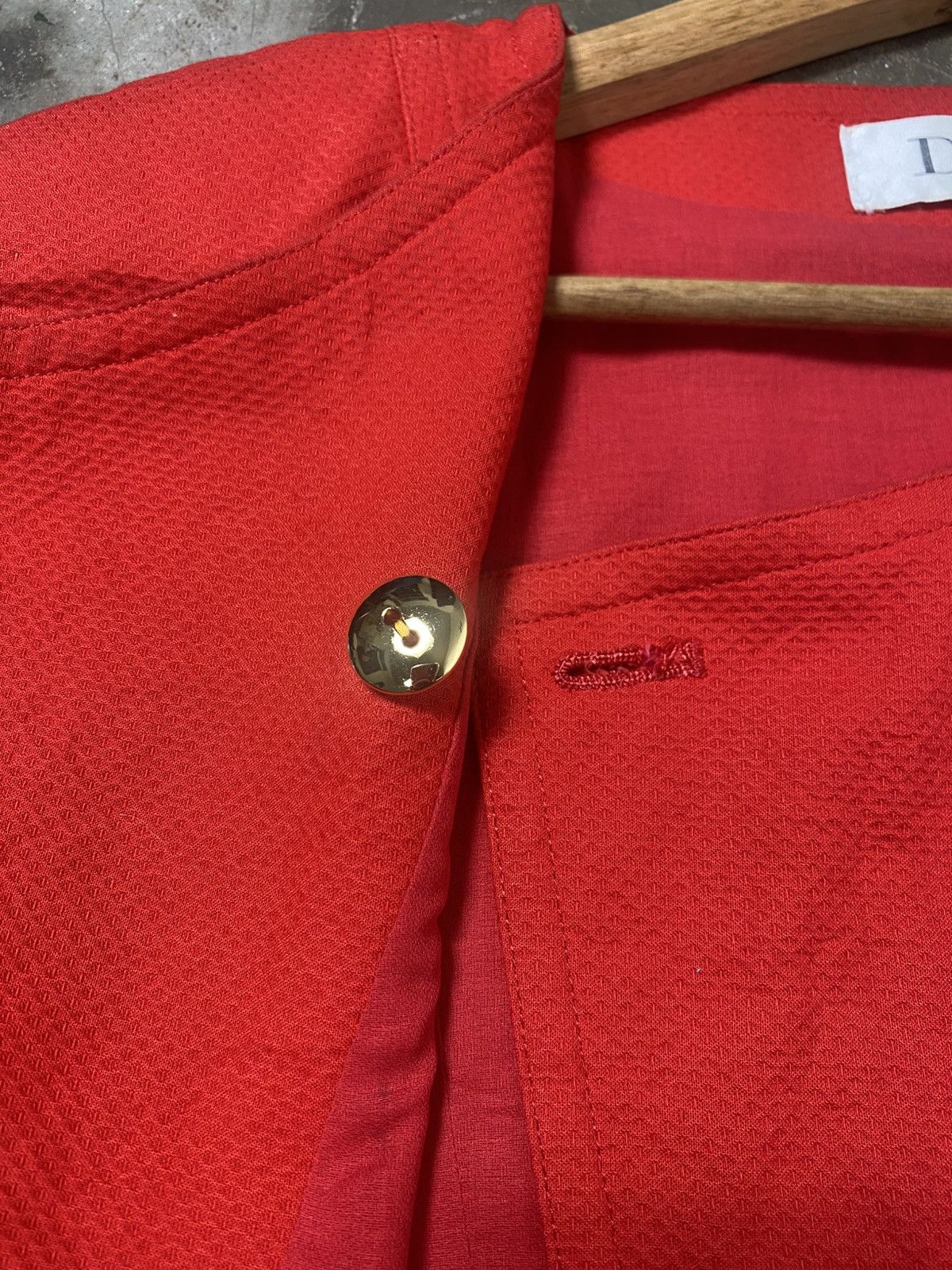 Christian Dior Monsieur Vintage Miss Dior Crop Top Jacket Size XS / US 0-2 / IT 36-38 - 12 Thumbnail