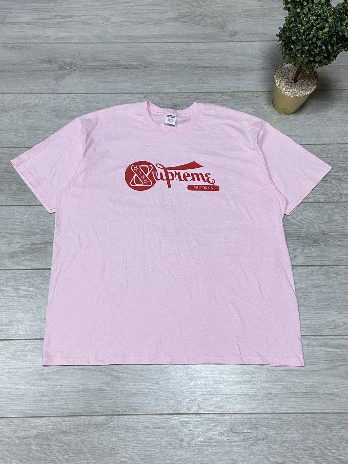 Supreme Supreme records t-shirt Size US XXL / EU 58 / 5 - 2 Thumbnail