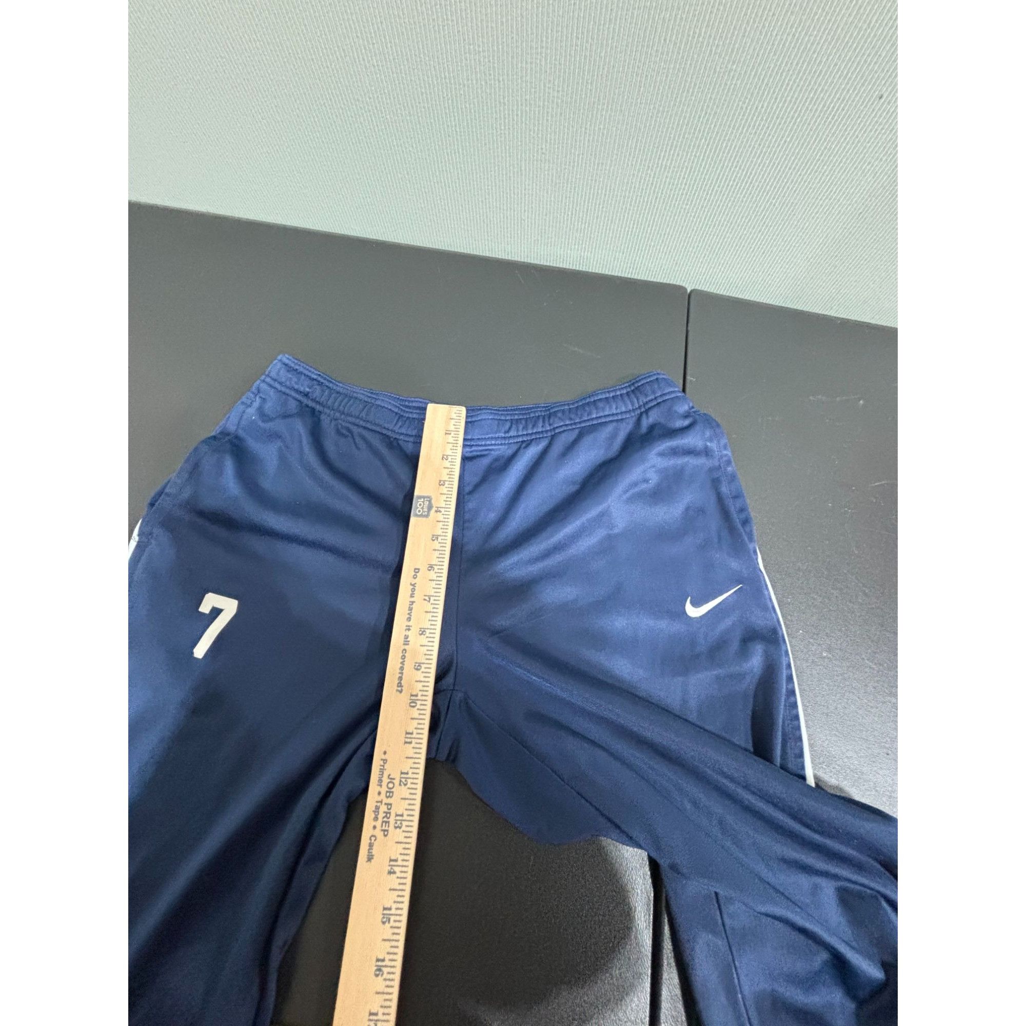Nike Nike Navy Blue Dri-Fit Athletic Joggers with Number 7 & Side Size US 34 / EU 50 - 5 Thumbnail