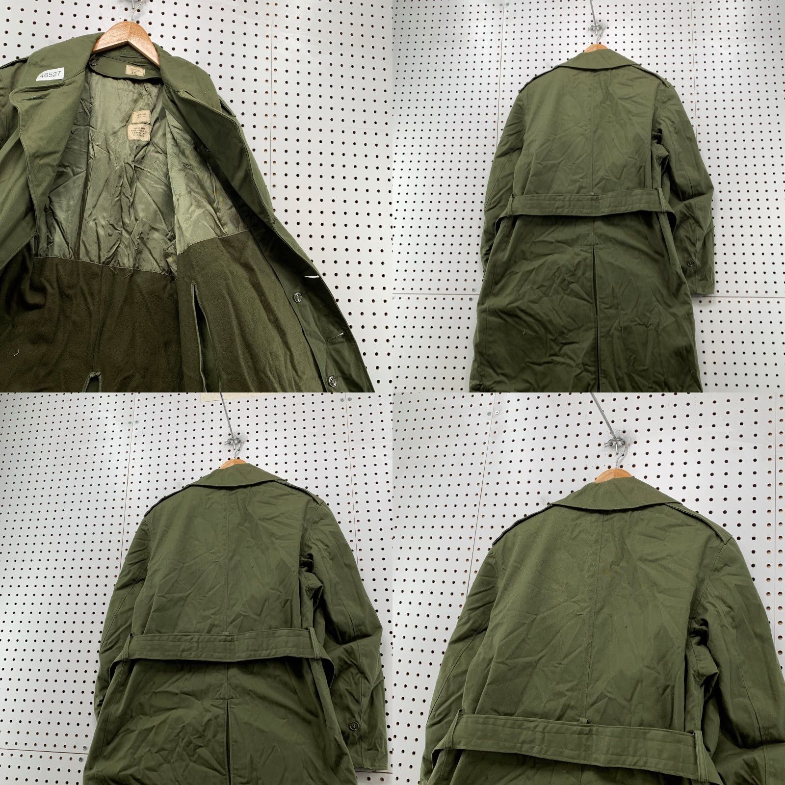 Doublet VINTAGE US Army Overcoat Jacket Mens M OG-107 Lined Double Breasted Green Winter Size US M / EU 48-50 / 2 - 11 Thumbnail