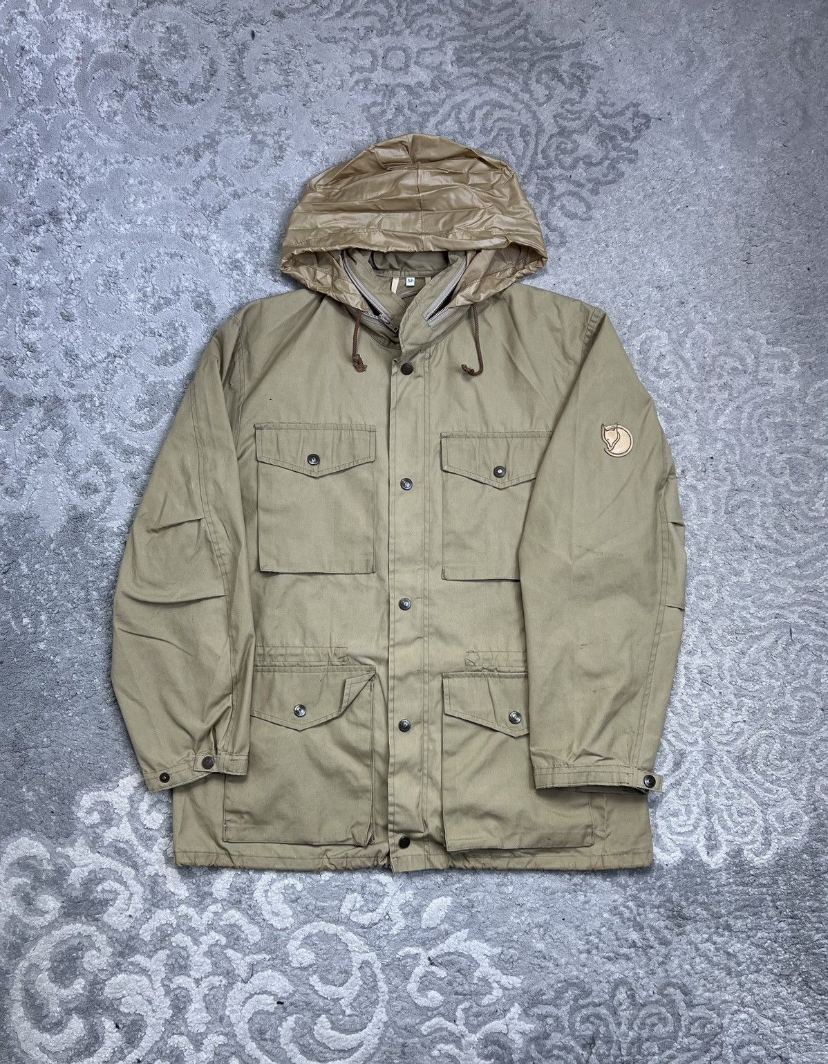 Fjallraven Fjallraven Vintage 80's Cargo Jacket Multi-Pocket Logo Size US XL / EU 56 / 4 - 1 Thumbnail