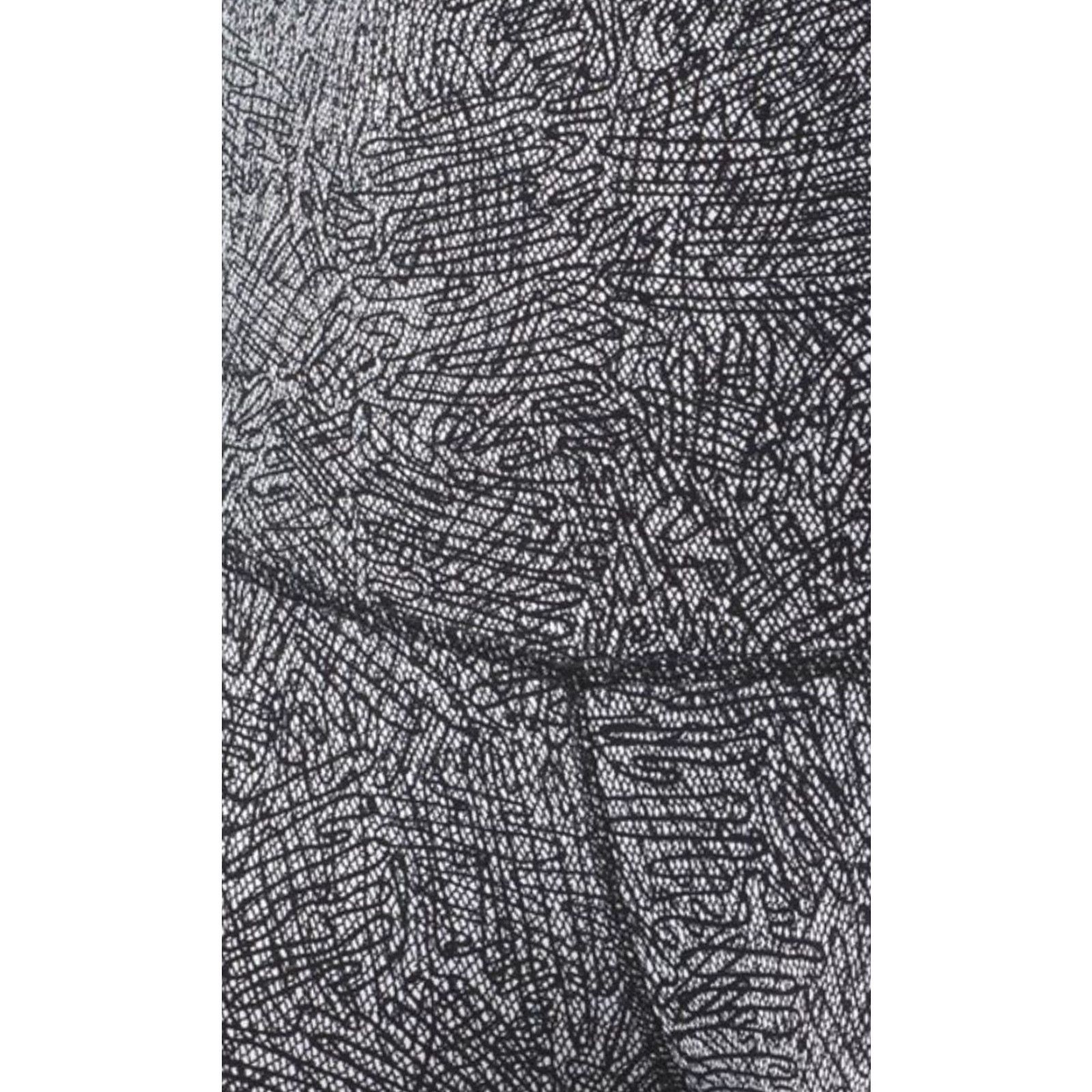 Lululemon **Lululemon Wunder Under Crop High Rise Legging Sz 6 Black & White** User: **Lululemon Wunder Under Crop High Rise 21” Legging Sz 6 Black & White** Size 28" / US 6 / IT 42 - 5 Thumbnail