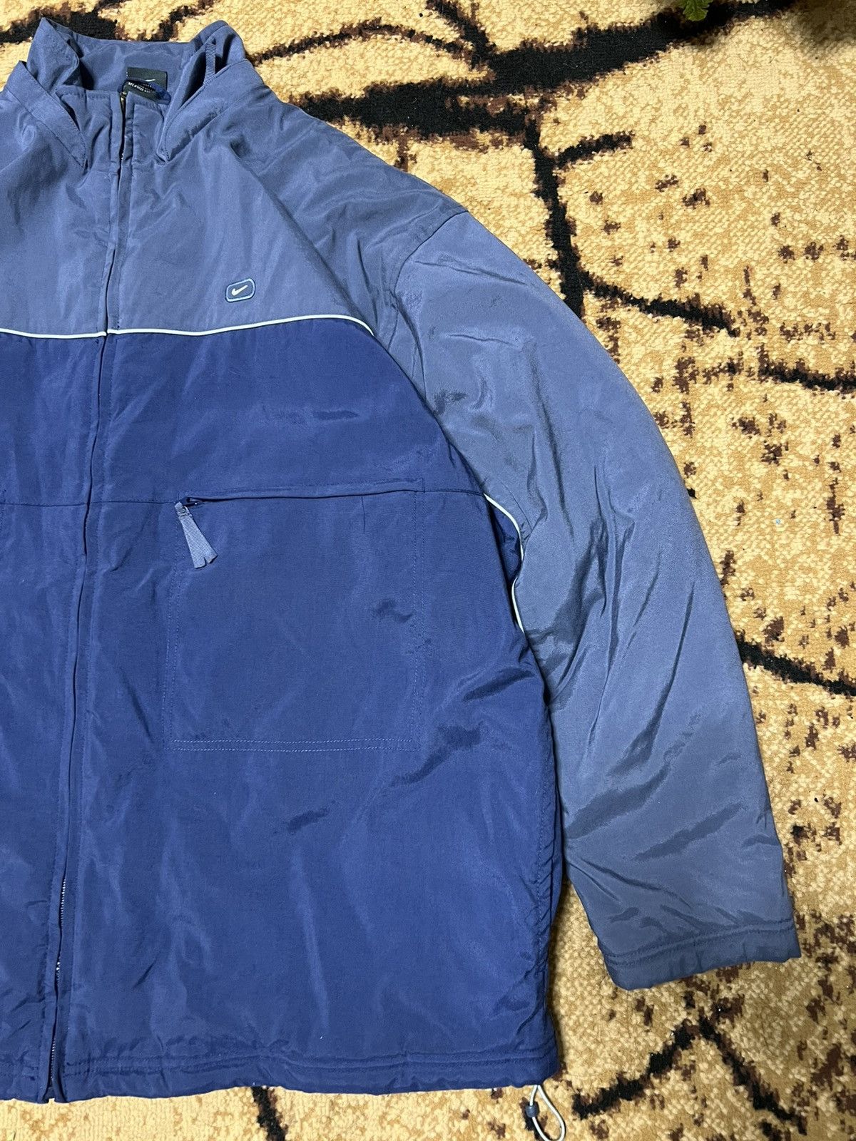 Nike × Vintage 00s Vintage Nike Ceter Swoosh Logo Streetwear Rare Size US XL / EU 56 / 4 - 4 Thumbnail