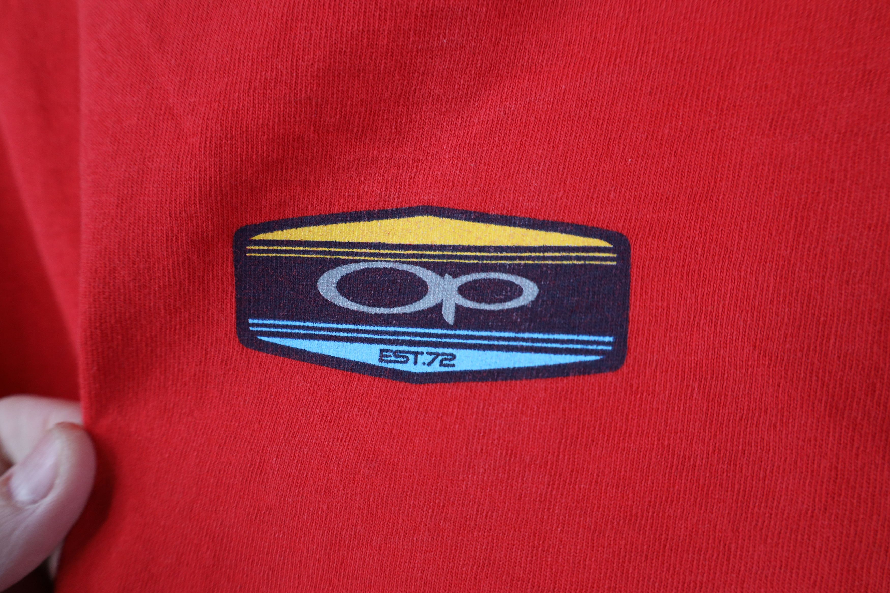Ocean Pacific Vintage Y2K 2000 Ocean Pacific OP Surf Cropped T-Shirt Size L / US 10 / IT 46 - 13 Thumbnail