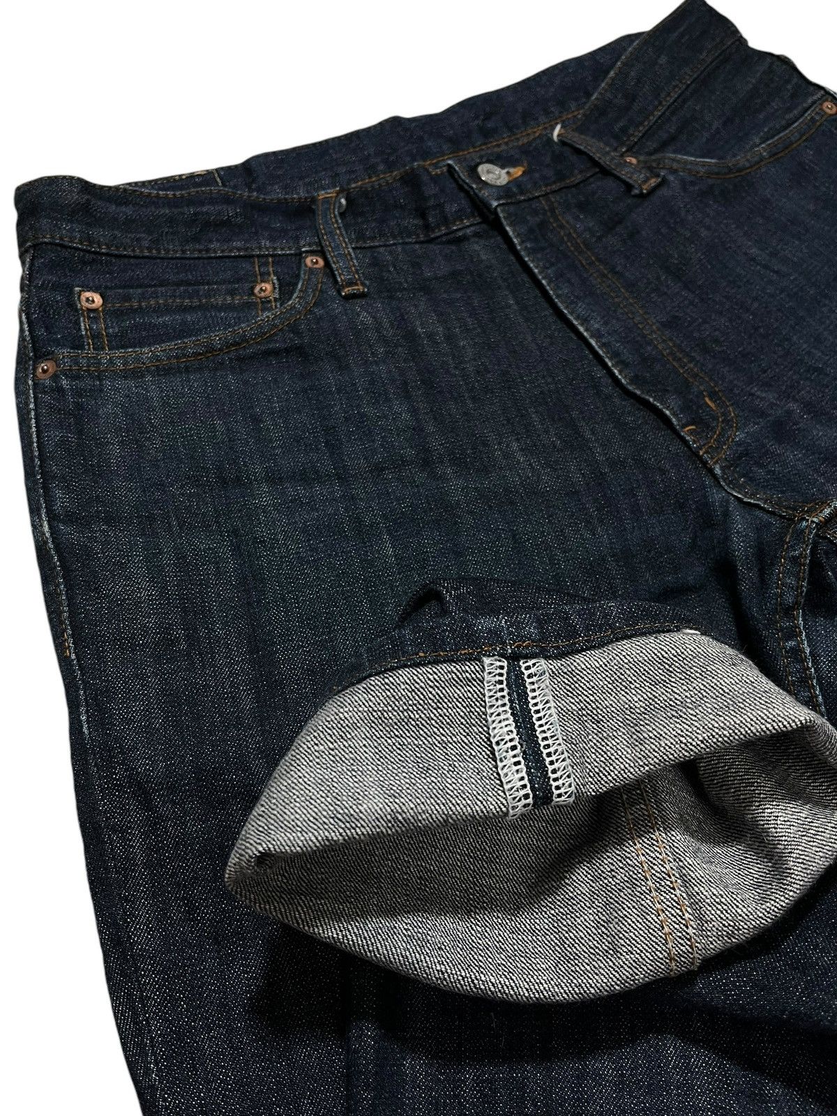 Designer × Japanese Brand × Journal Standard JOURNAL STANDARD JAPANESE BRAND NON SELVEDGE JEANS Size US 34 / EU 50 - 5 Thumbnail