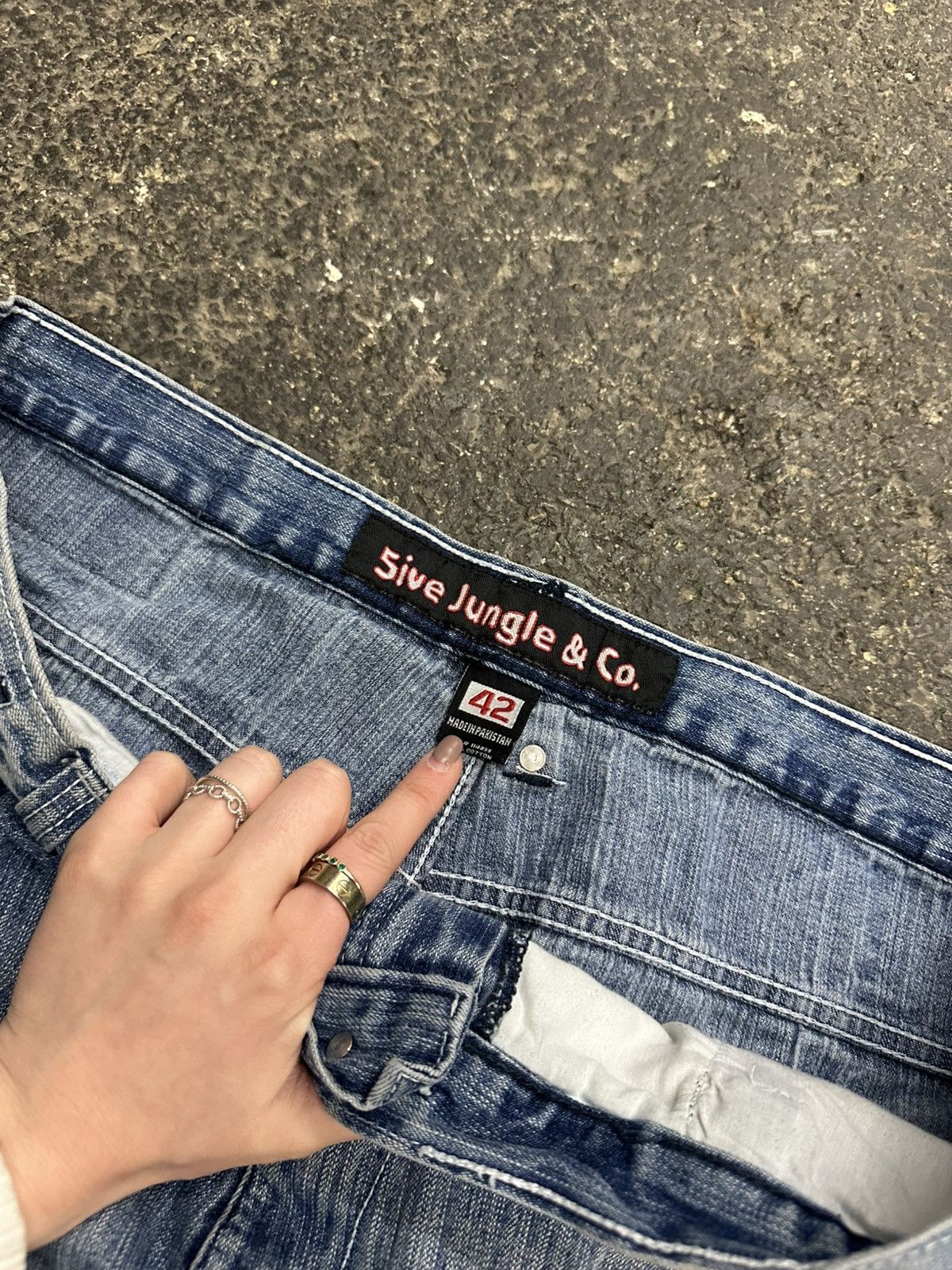 Designer × Vintage Y2K five jungle baggy jorts Size US 37 - 7 Thumbnail