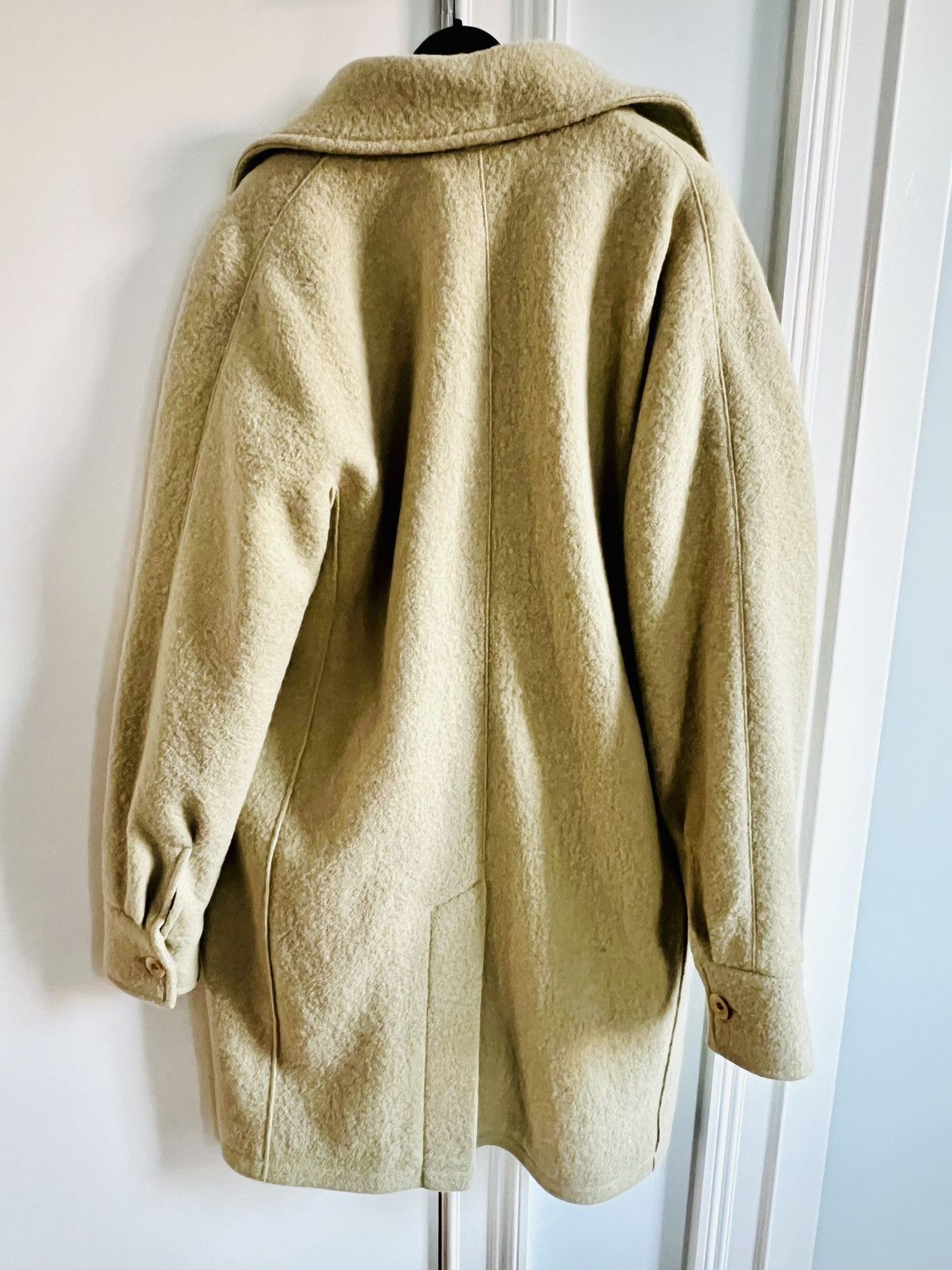 Sefr Séfr Virgin Wool Green Wyatt Coat Size US S / EU 44-46 / 1 - 4 Thumbnail
