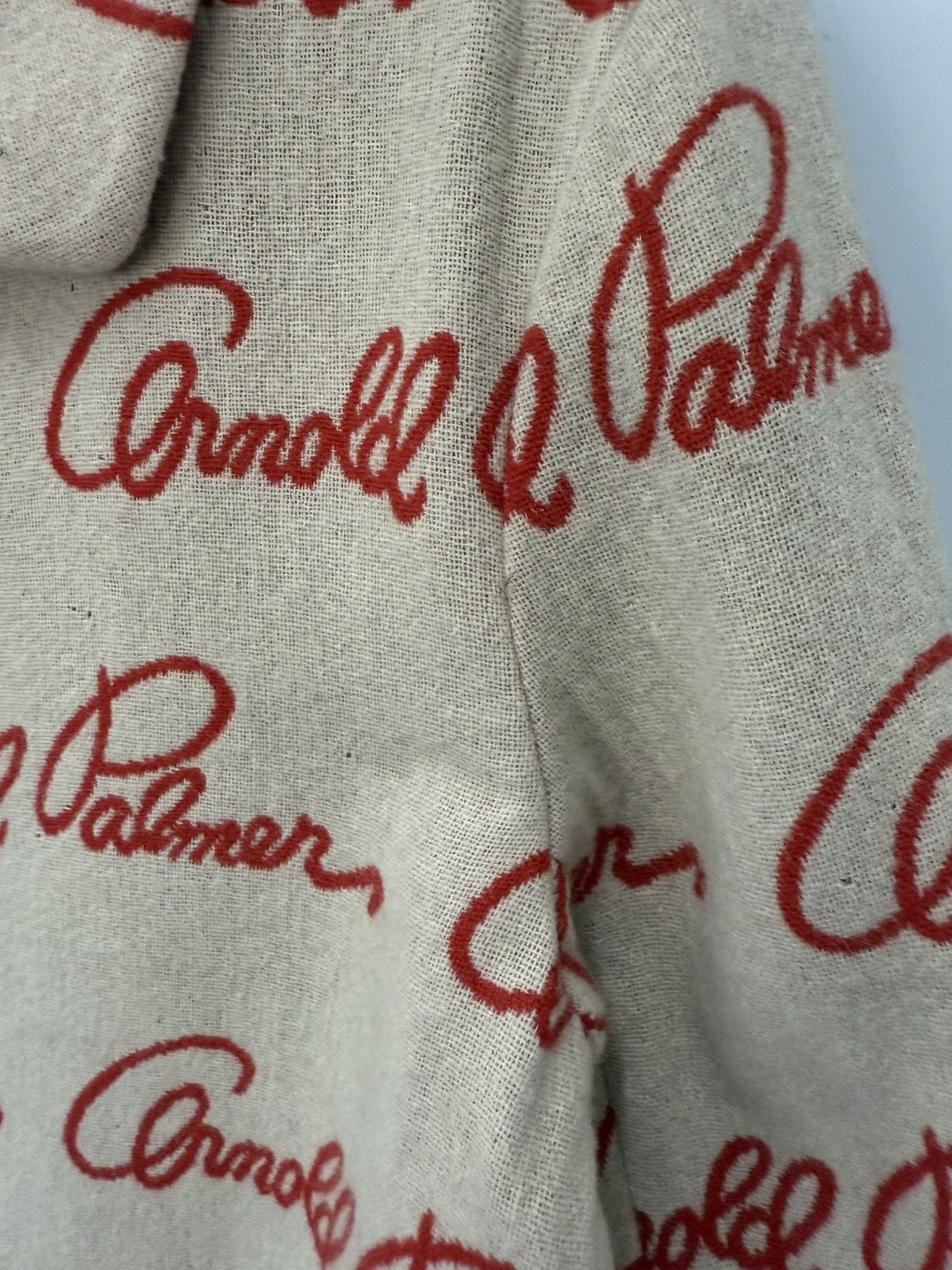 Vintage 🔥 VTG ARNOLD PALMER Overprinted Mohair Blazer Jacket Size XS / US 0-2 / IT 36-38 - 5 Thumbnail