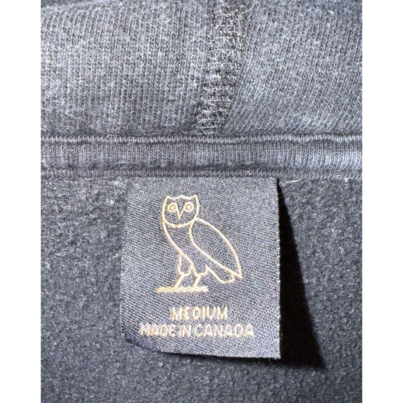 Vintage VINTAGE OVO Drake Octobers Very Own Classic Owl Pullover Hoodie Size M Black Mens Medium RARE Size US M / EU 48-50 / 2 - 6 Thumbnail